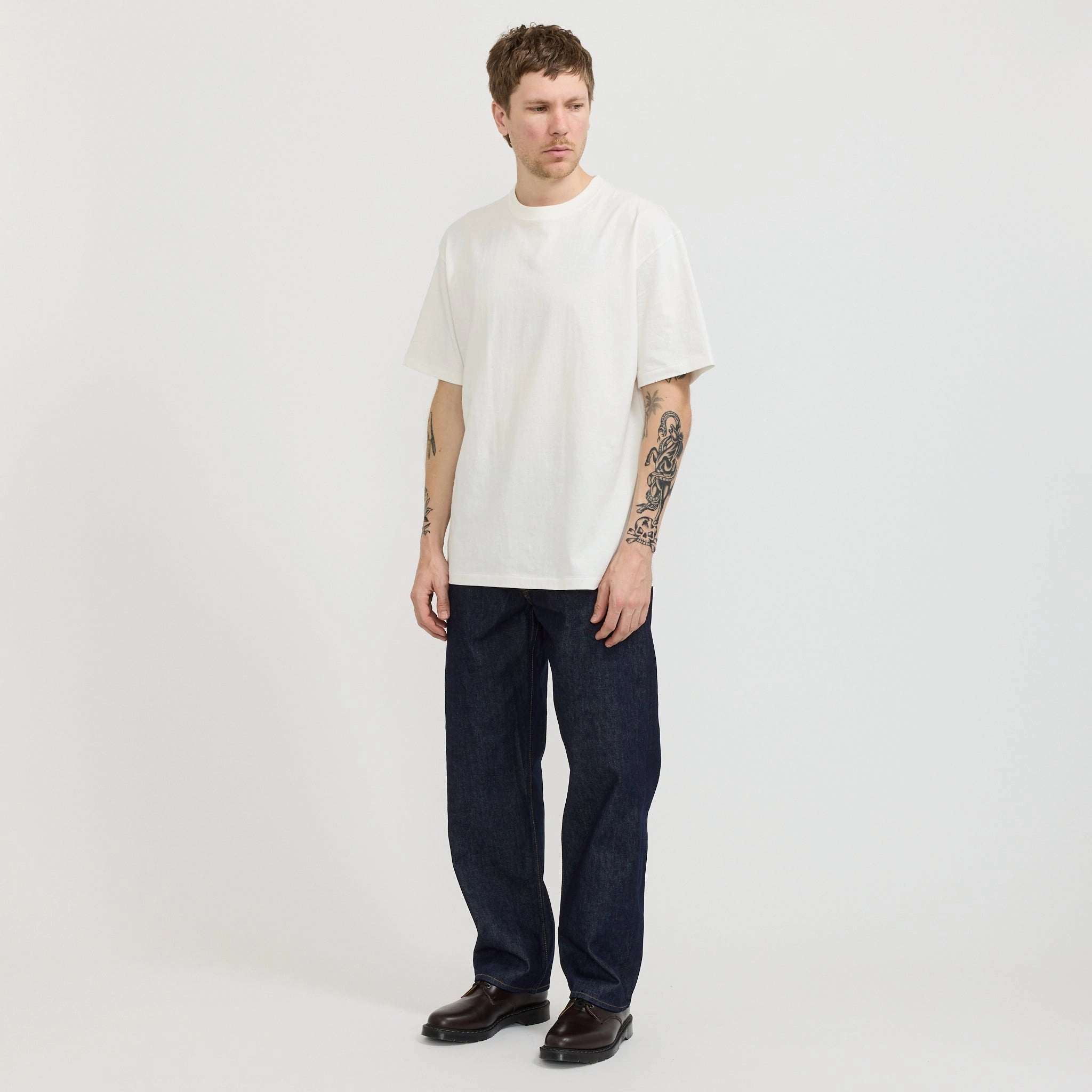 101 Dad's Fit Denim Pants One Wash Weekend Style Smooth Go To Outfit