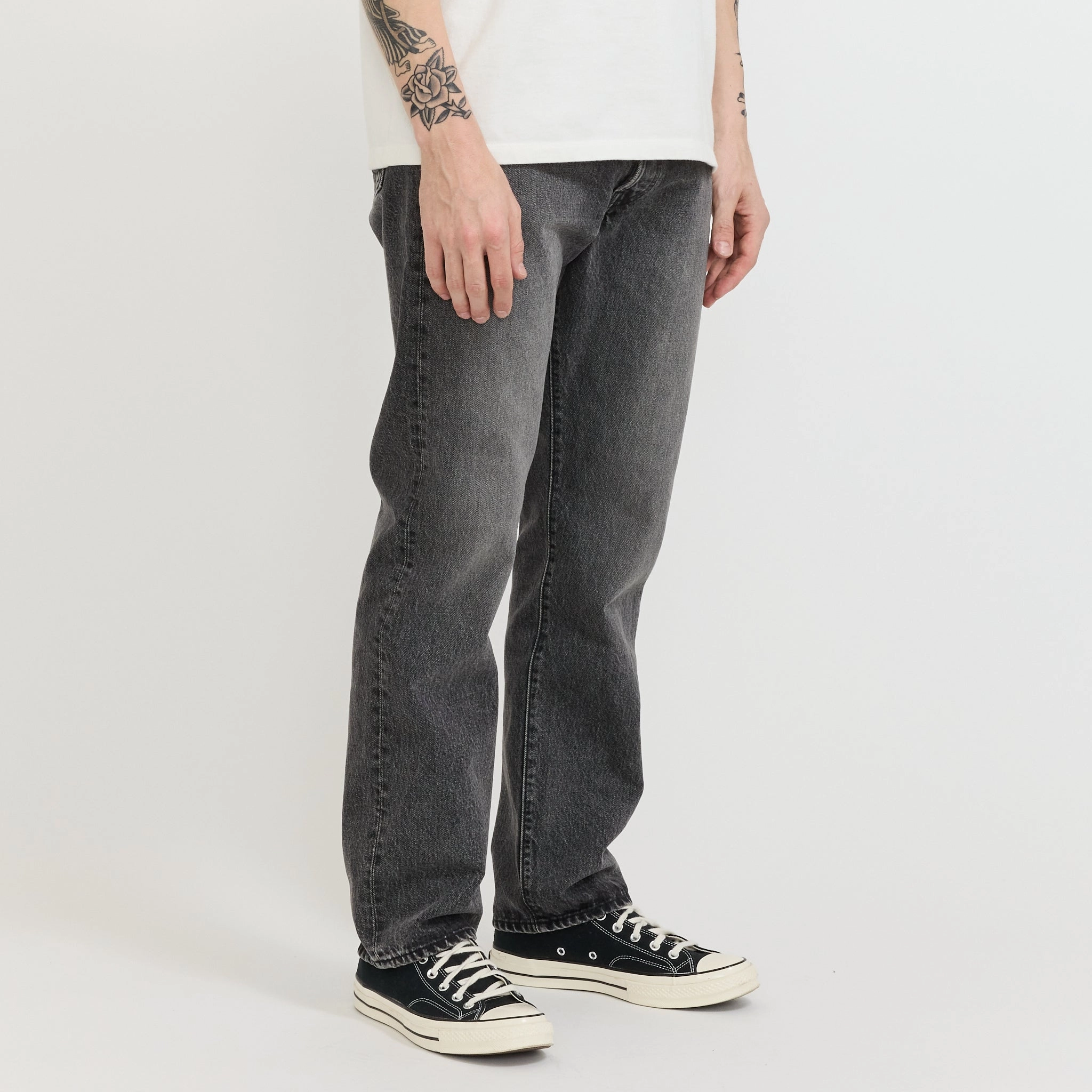 Comfortable Choice 105 90's Black Denim Stone Wash