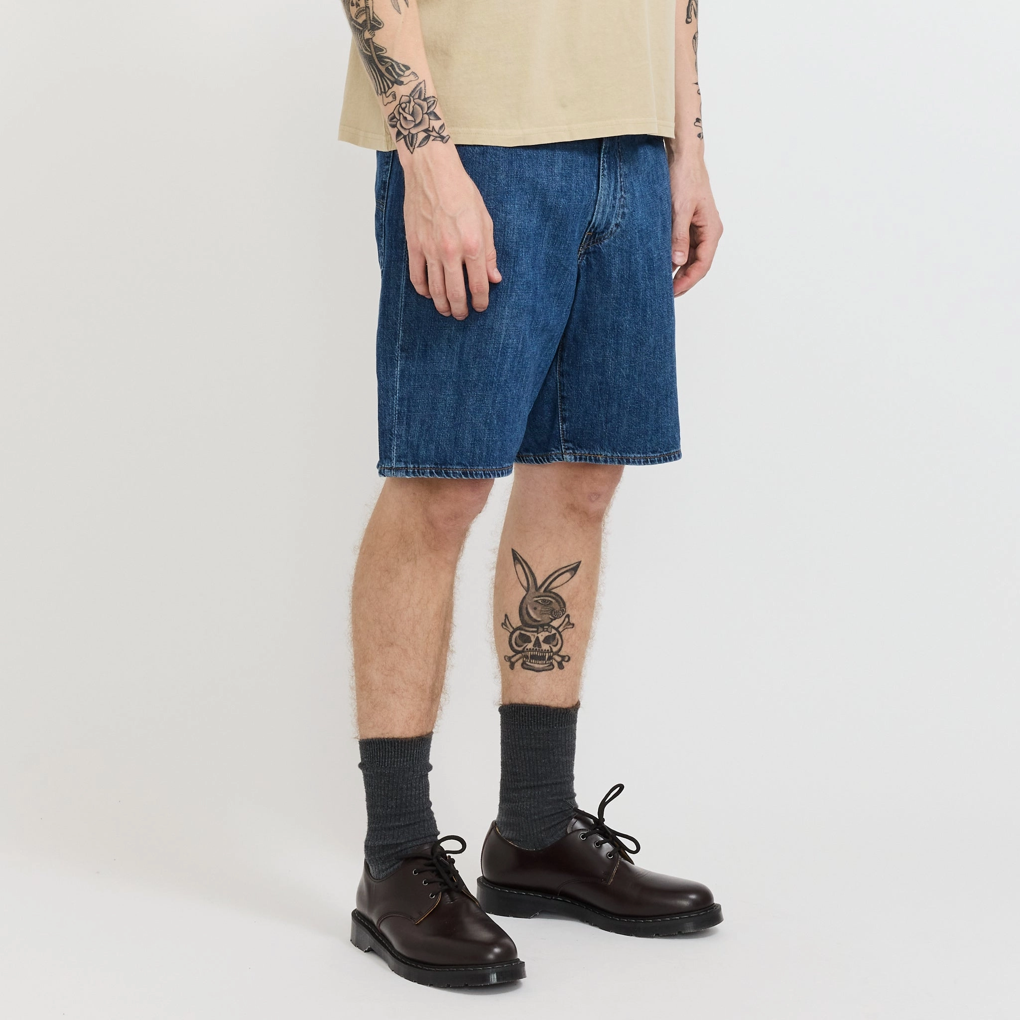 Vegan Leather Personalized 468 Loose Shorts Summer Nights