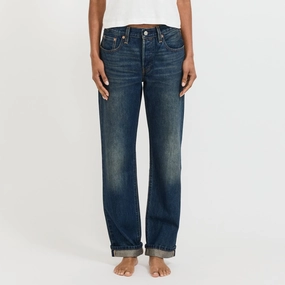 501 90's Educate in Arts Selvedge Mid Rise Structure