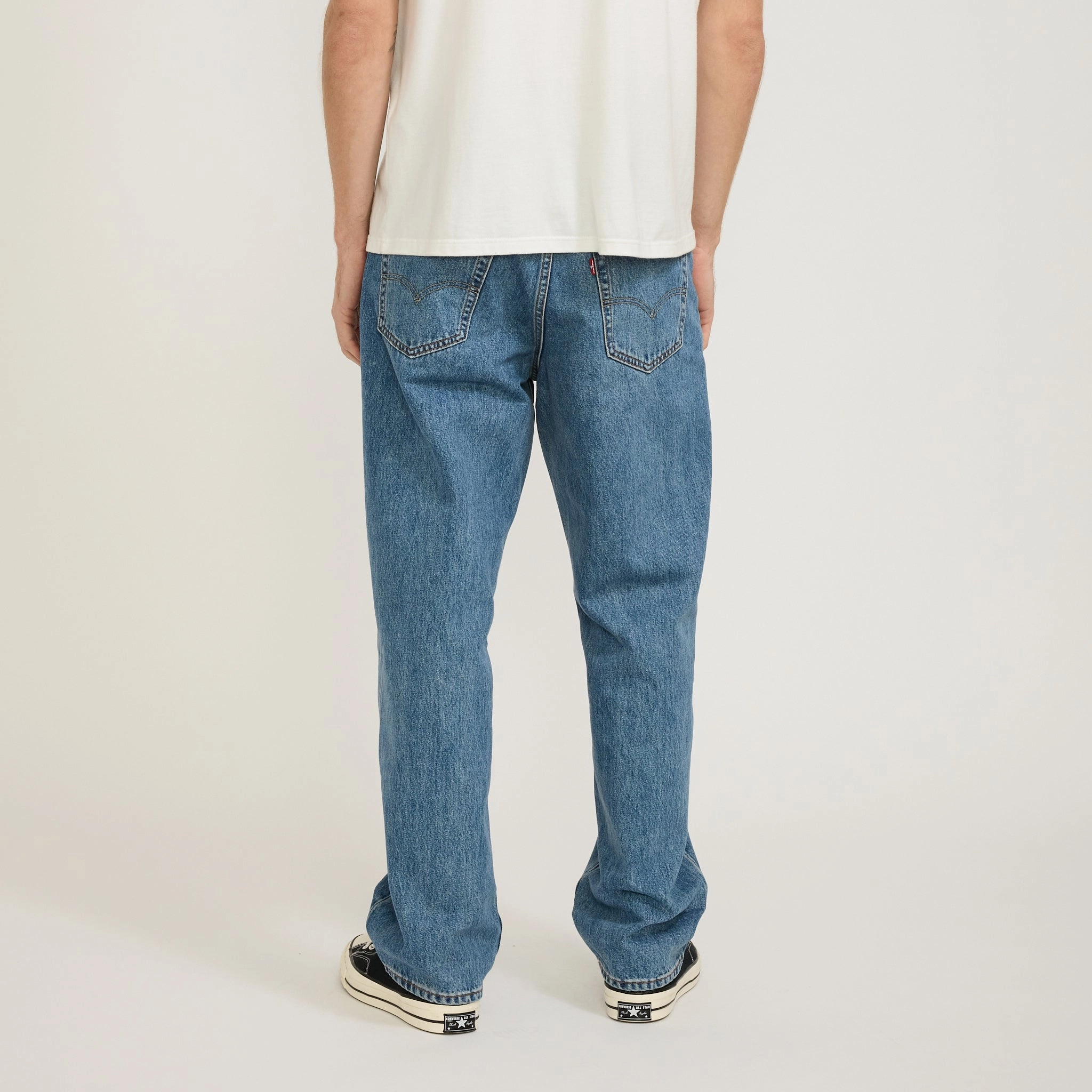 Trend Setter Road Trip Casual clean design 568 Loose Straight Blue Essentials