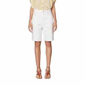Cedric Bermuda Shorts In White Street Mood