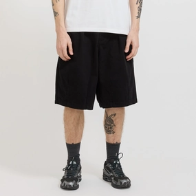 SeamlessConstruction Pleated Balloon Shorts Black