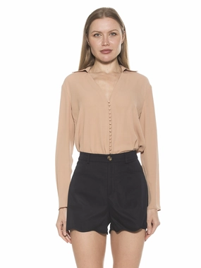 Breathable mesh lining Yarn Dyed Pattern Alice Shorts