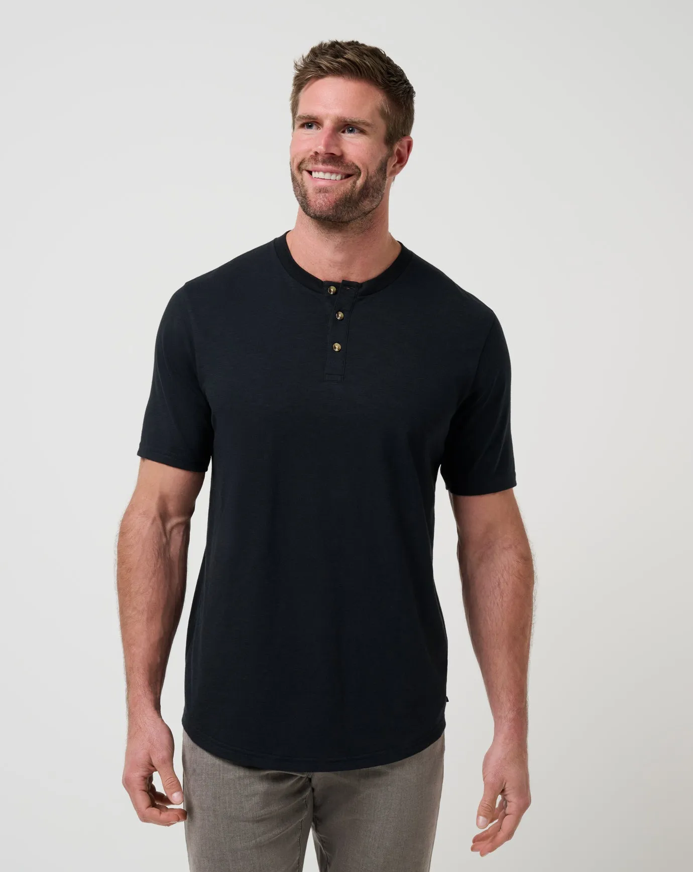 Layered Look Breathable Waistband All Adrift Tee