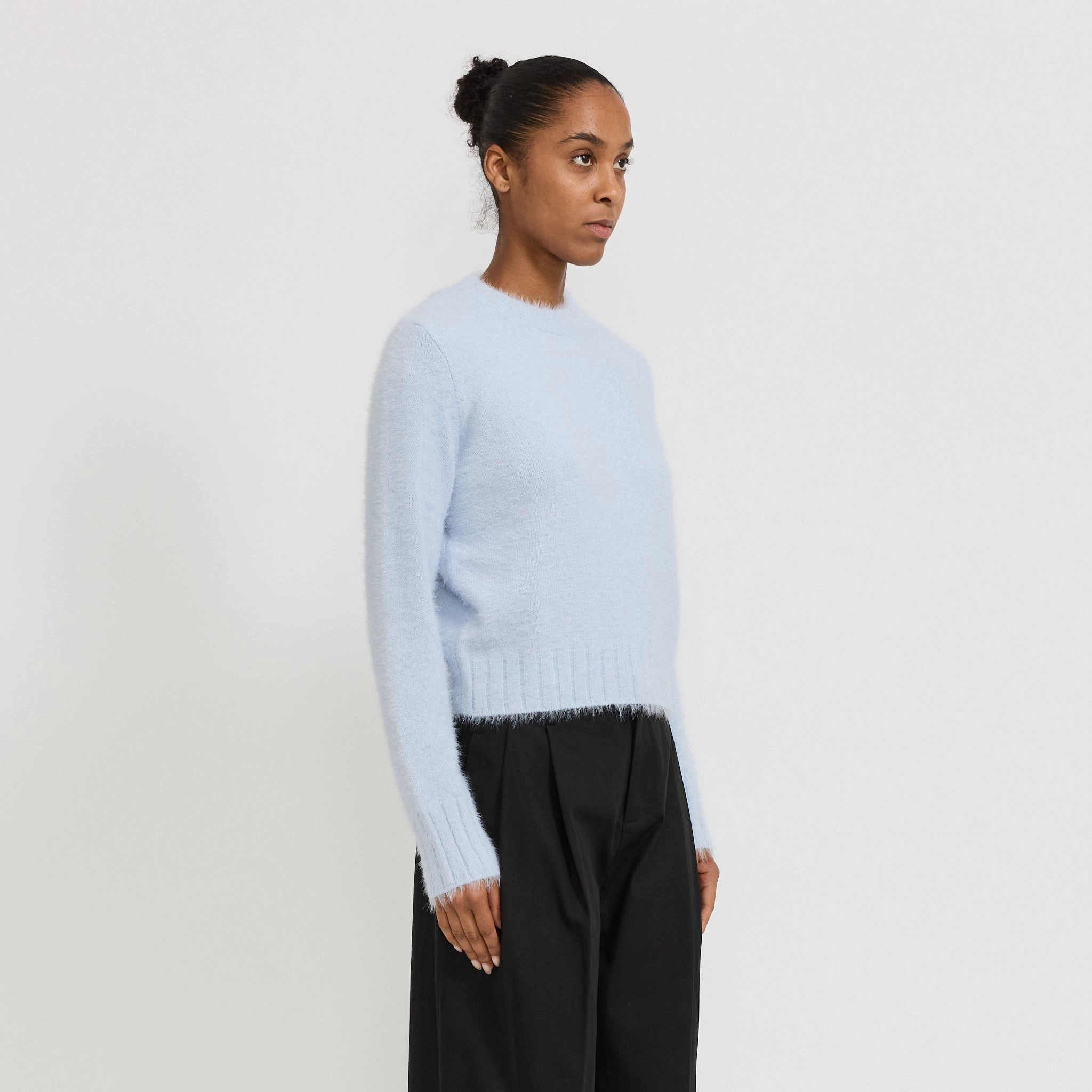 Fine Gauge Perfect Wear Kate Knit Soft Blue
