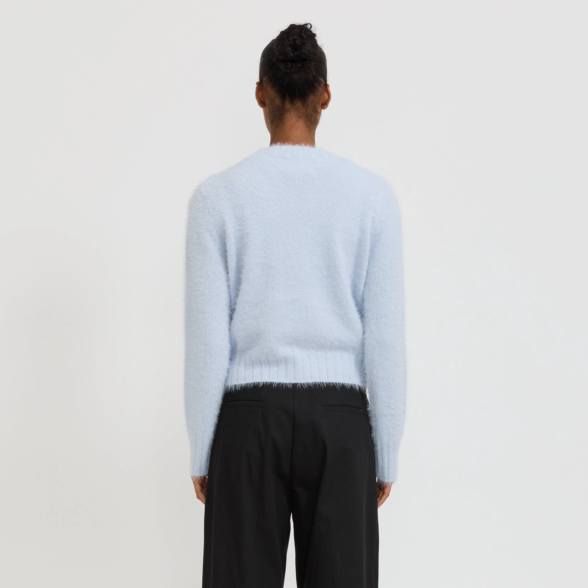 Kate Knit Soft Blue Soft Lining