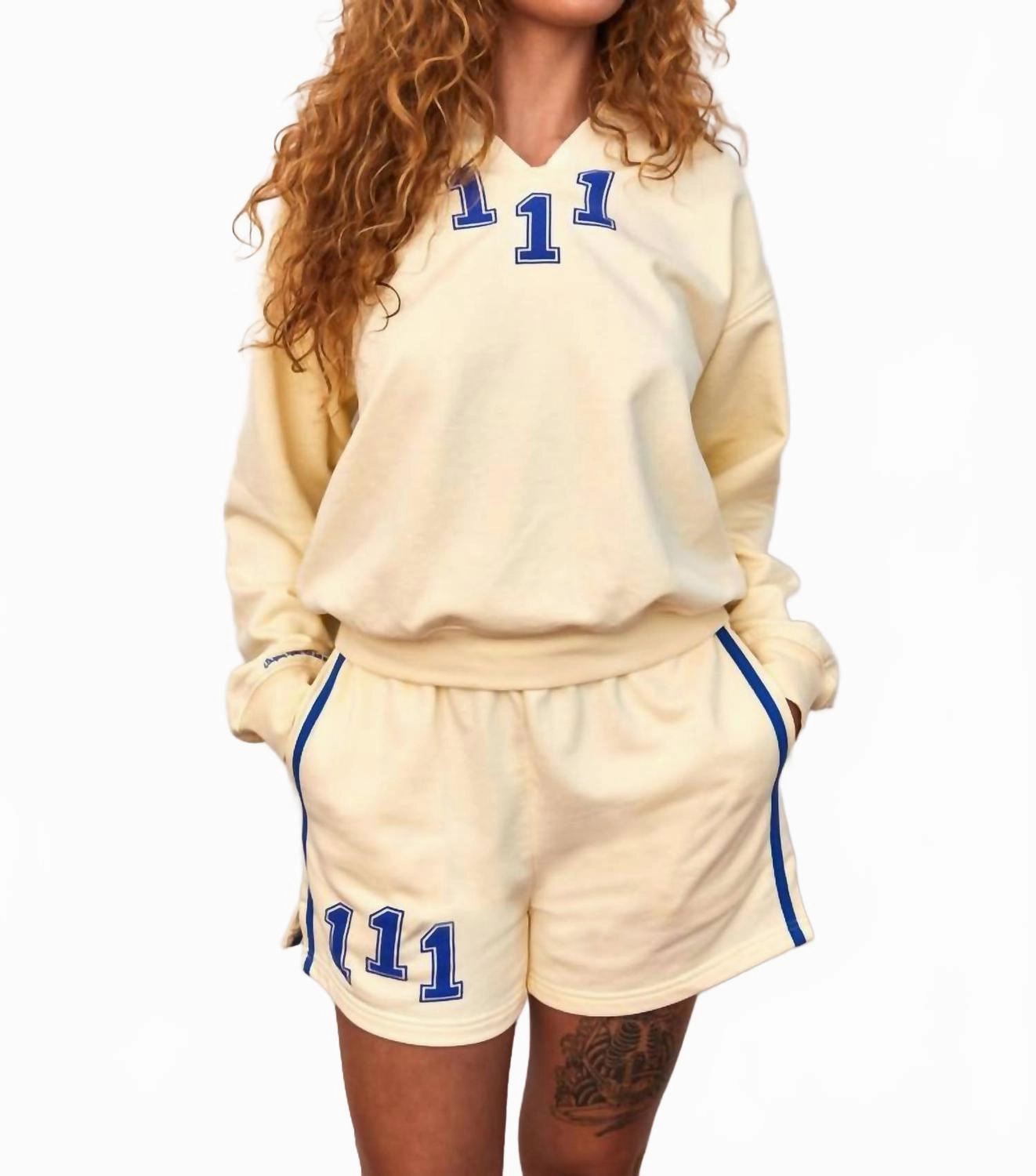 Athletic Department Shorts In Yellow Machine-washable