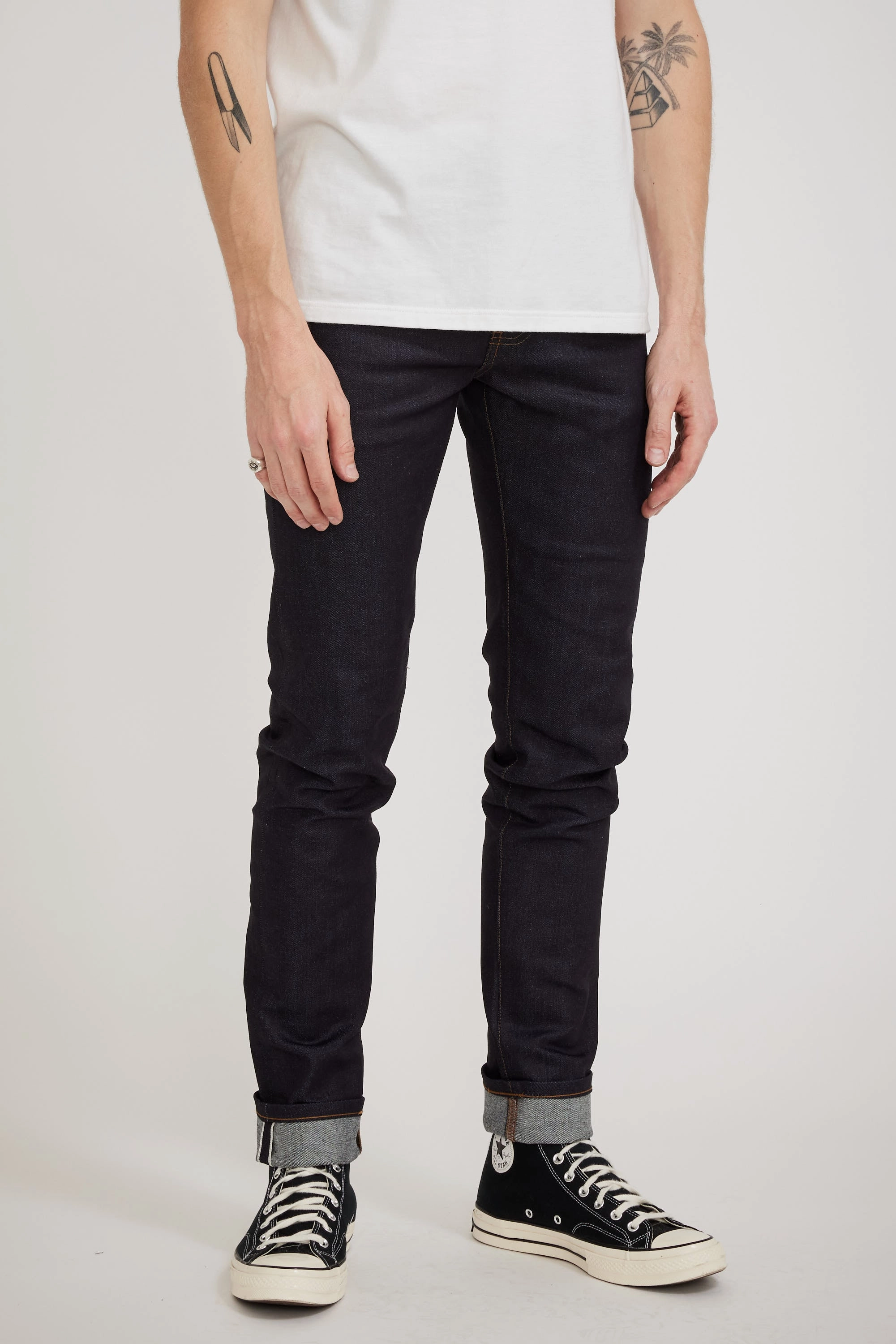 Super Guy Nightshade Stretch Indigo Selvedge Essential Style Natural Fit