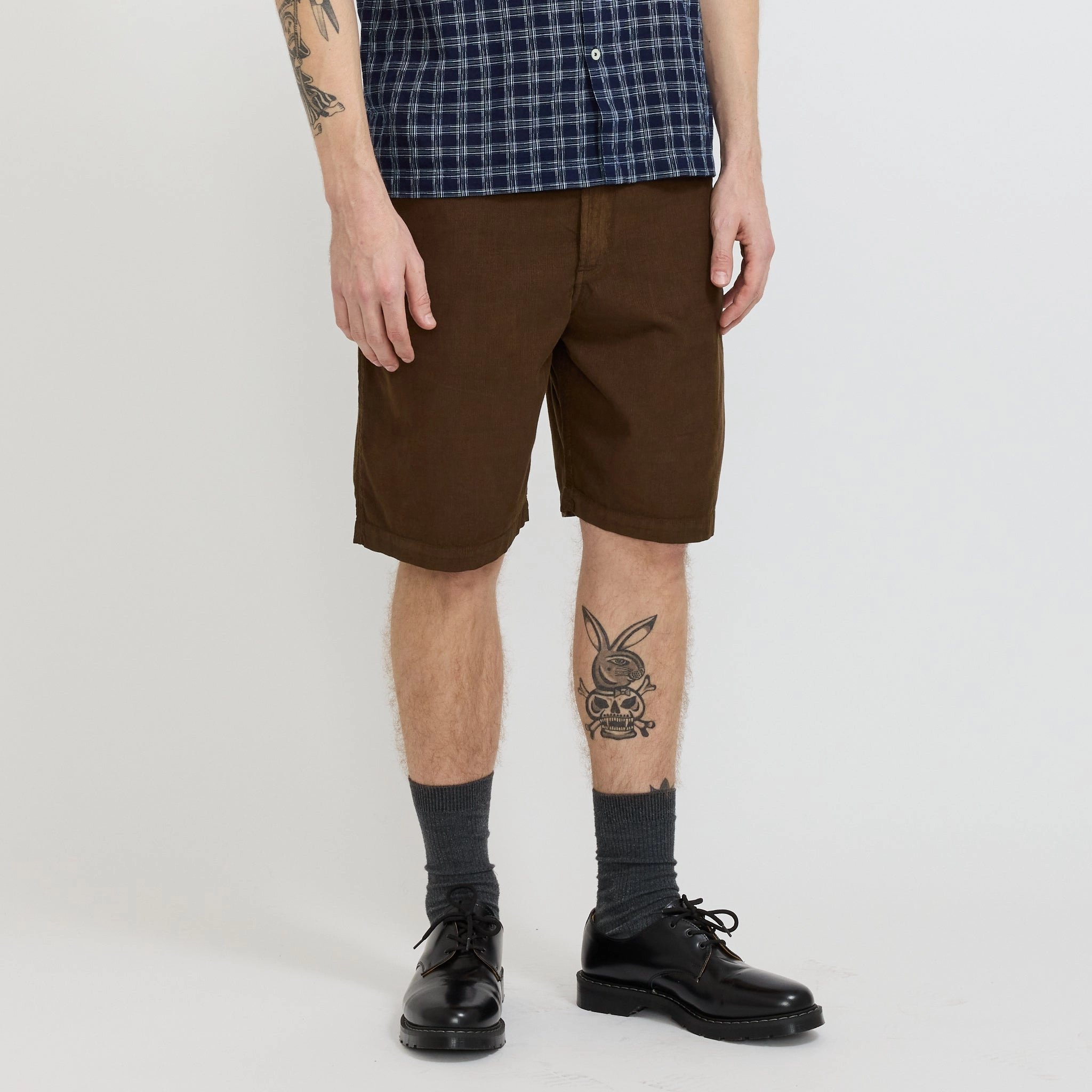 Alva Short Summer Cord Khaki barbecue outfit No Friction