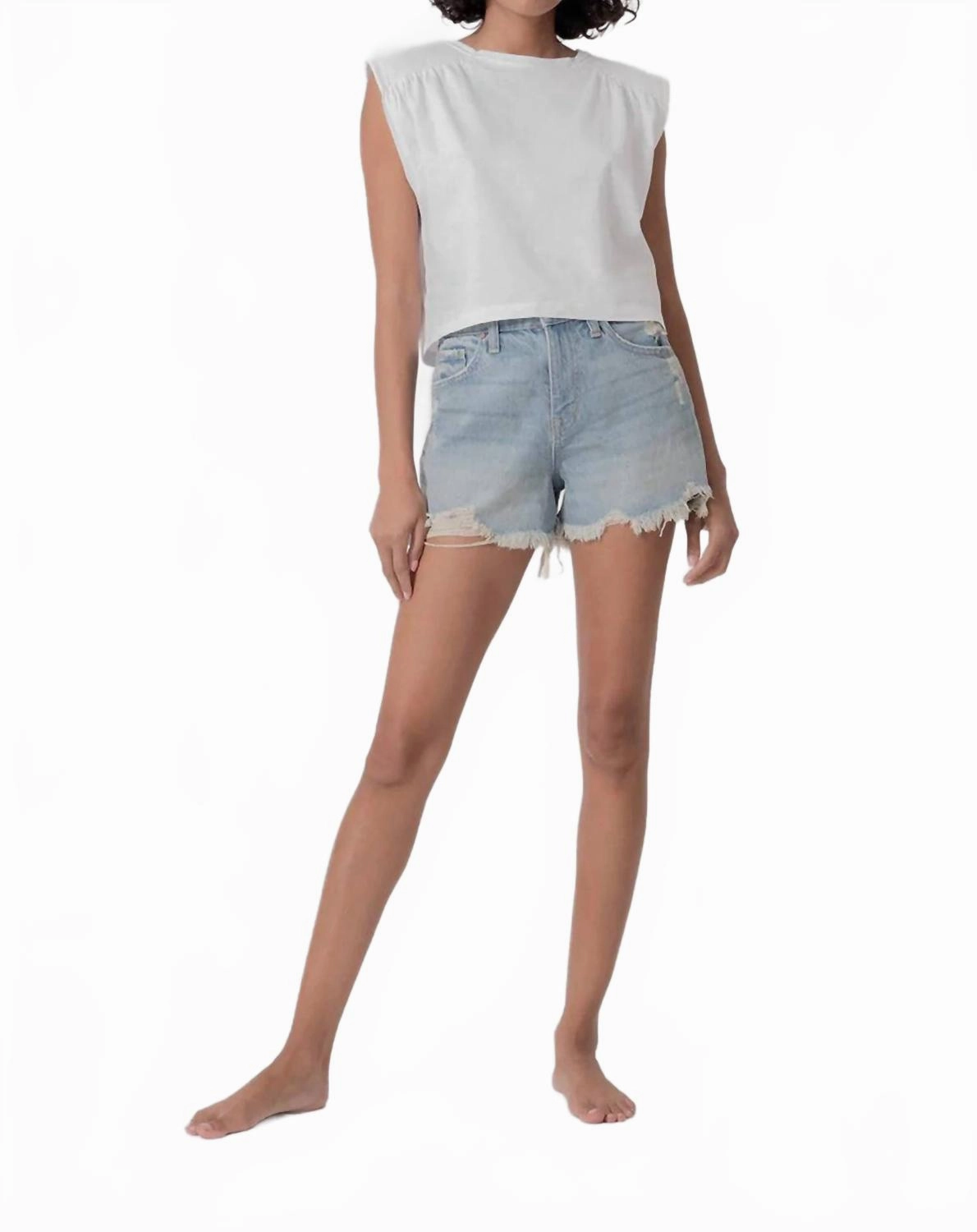 Sunkissed Nose Darling Short In Blue Travel Essential