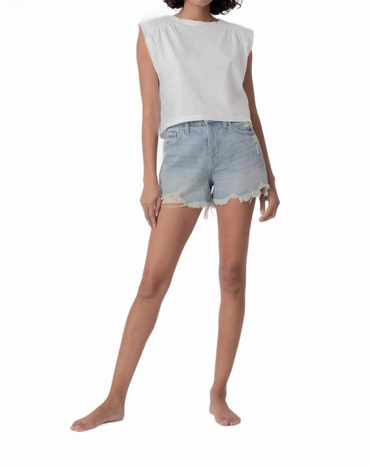 Sunkissed Nose Darling Short In Blue Travel Essential