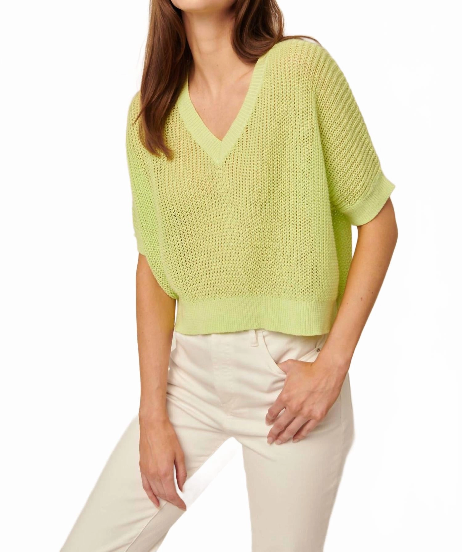 Piper Shirt In Limeade Snug Layer