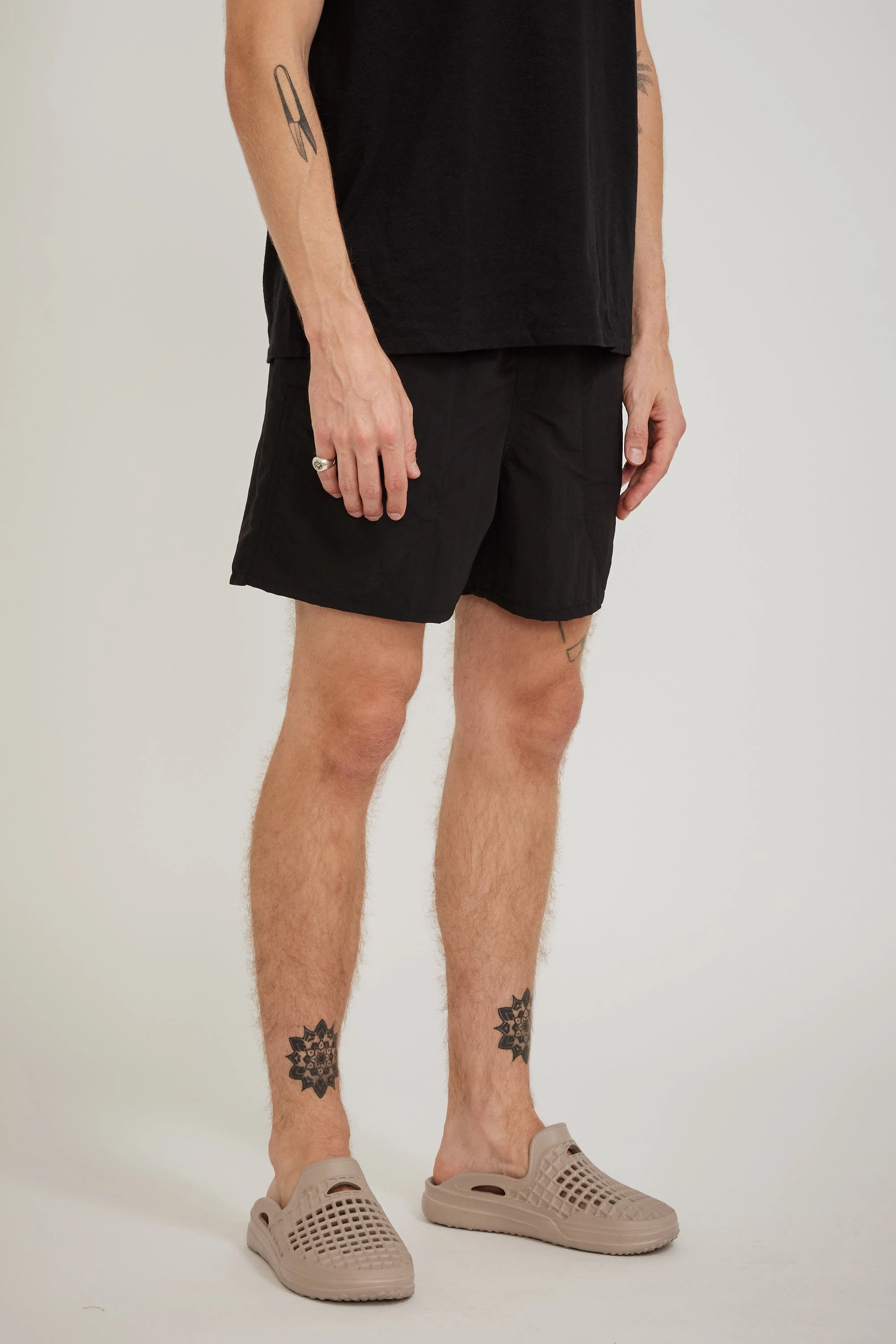 Sun Protection Baggies Shorts 5 In. Black