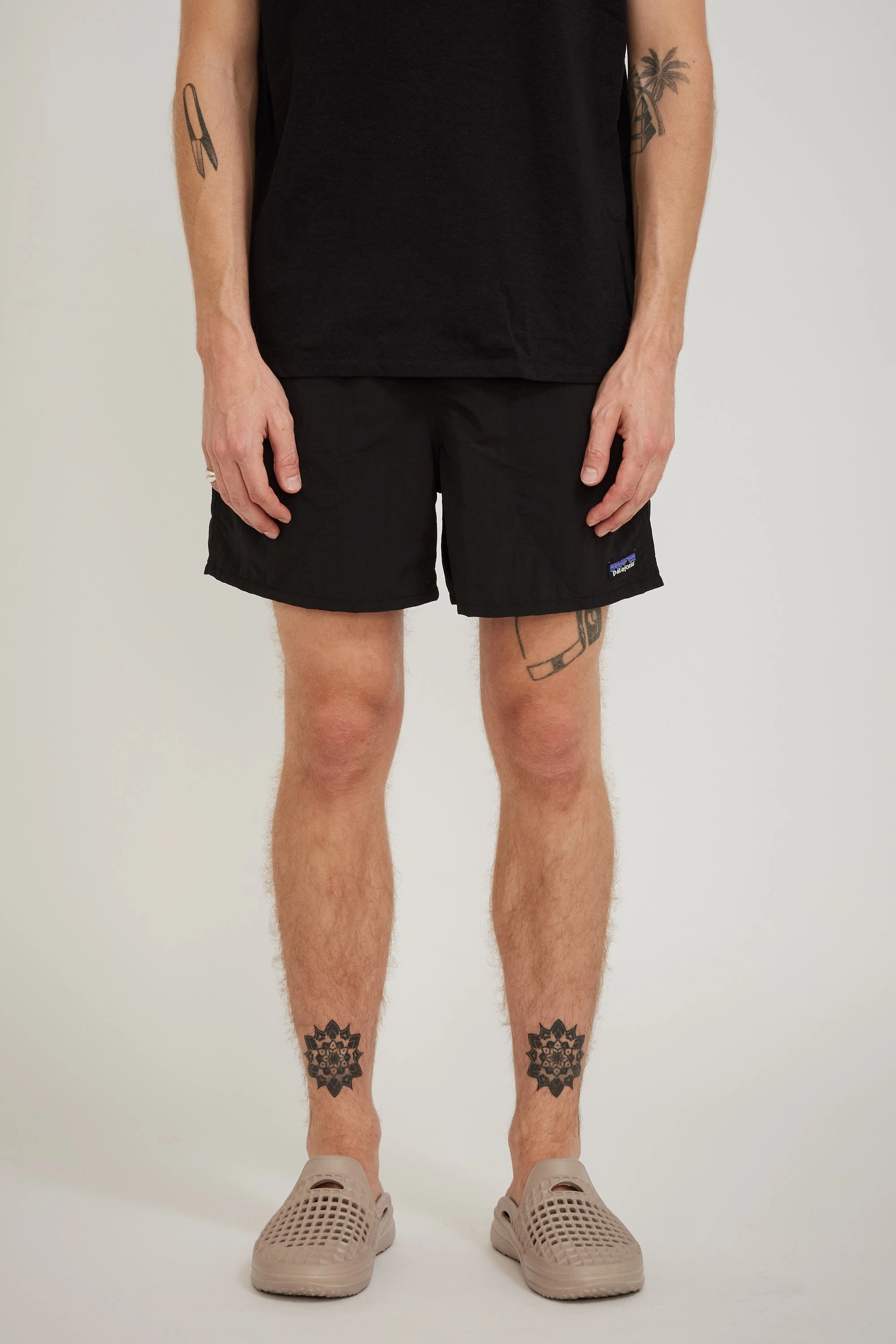 Comfort Stretch Baggies Shorts 5 In. Black