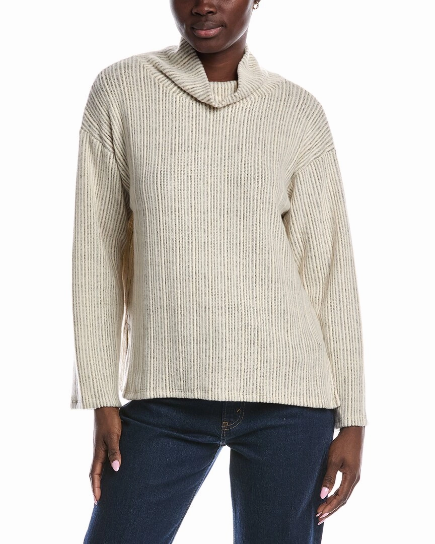 Simple Warmth Project Social T Juniper Brushed Funnel Neck Pullover