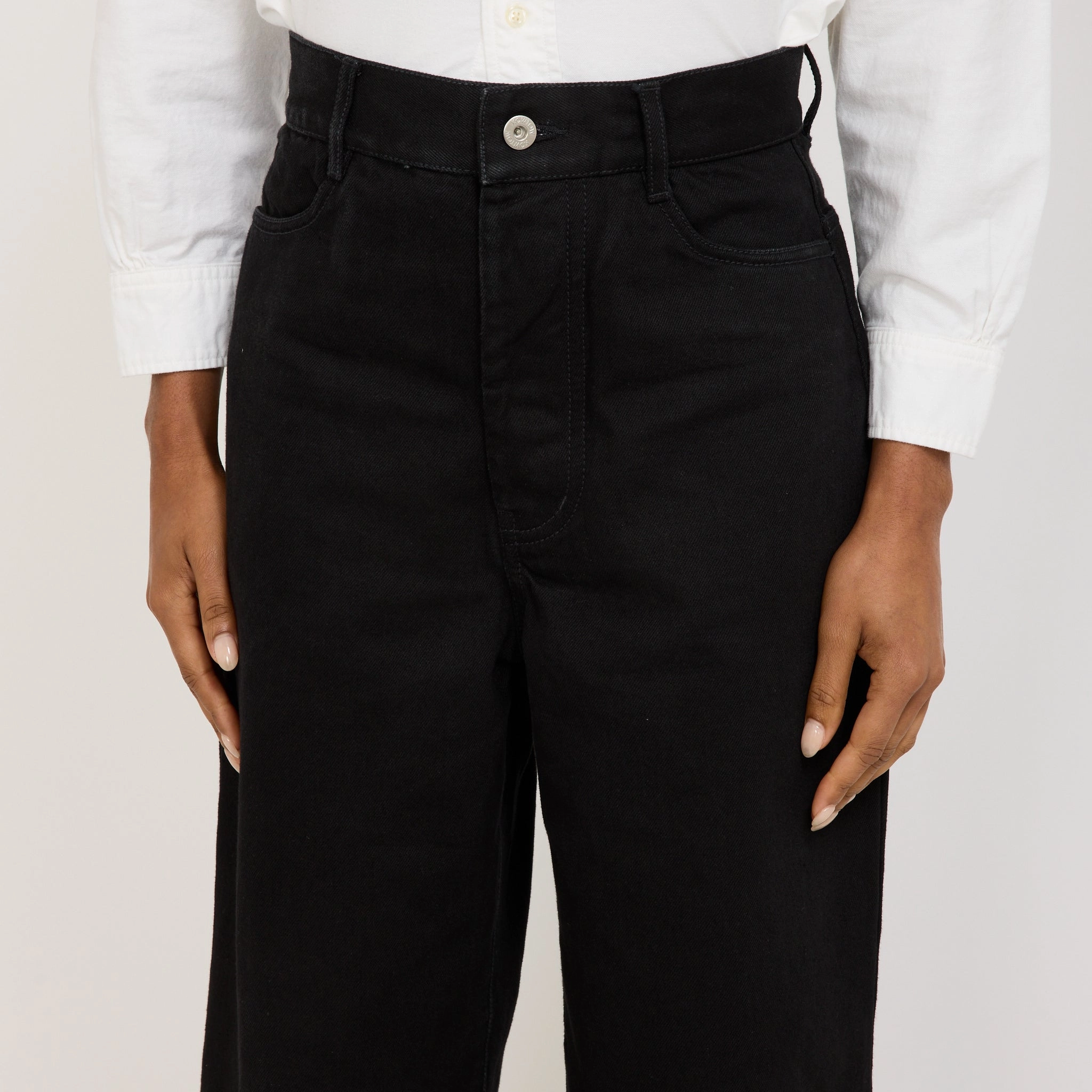 Sailor Jeans Black Denim Versatile Weekend Style Minimalist Style Family Style Comfy