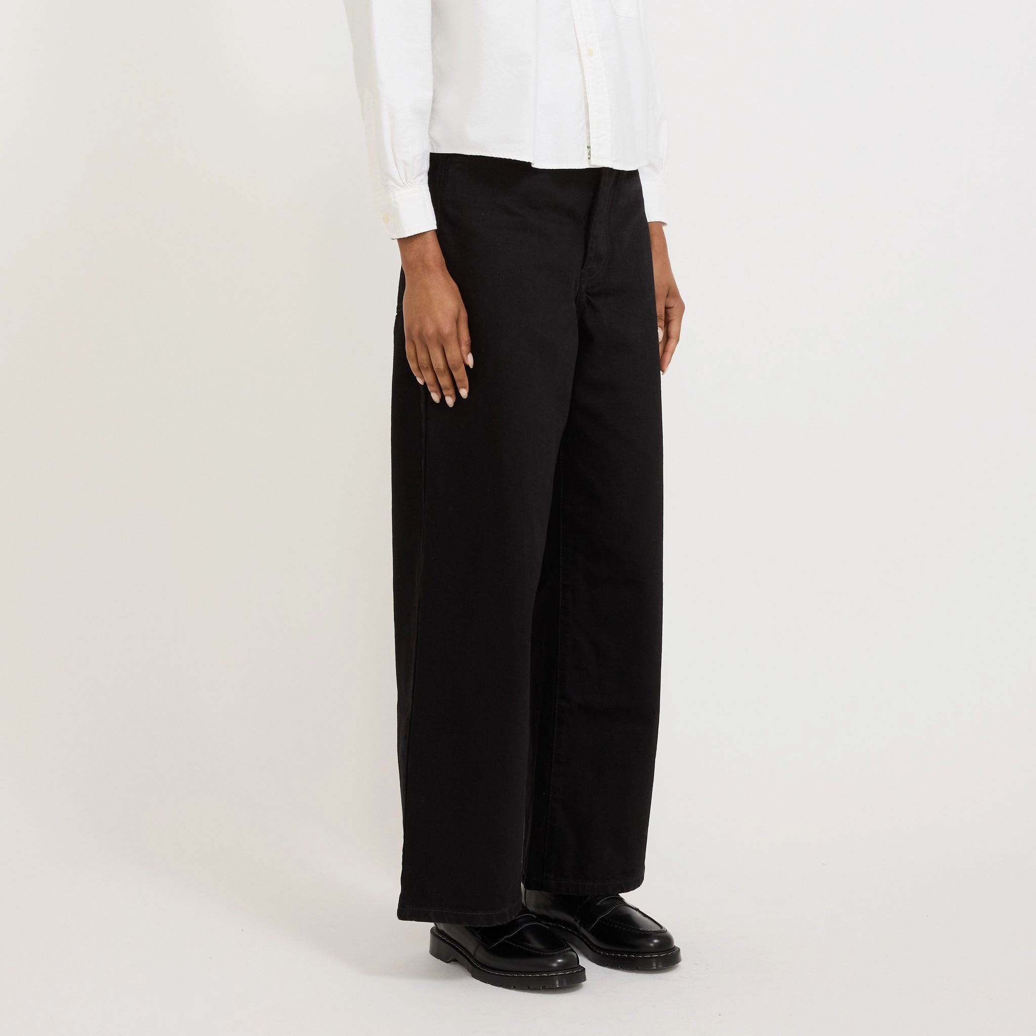 Sailor Jeans Black Denim Bold Look Professional Wear Fashion Essential