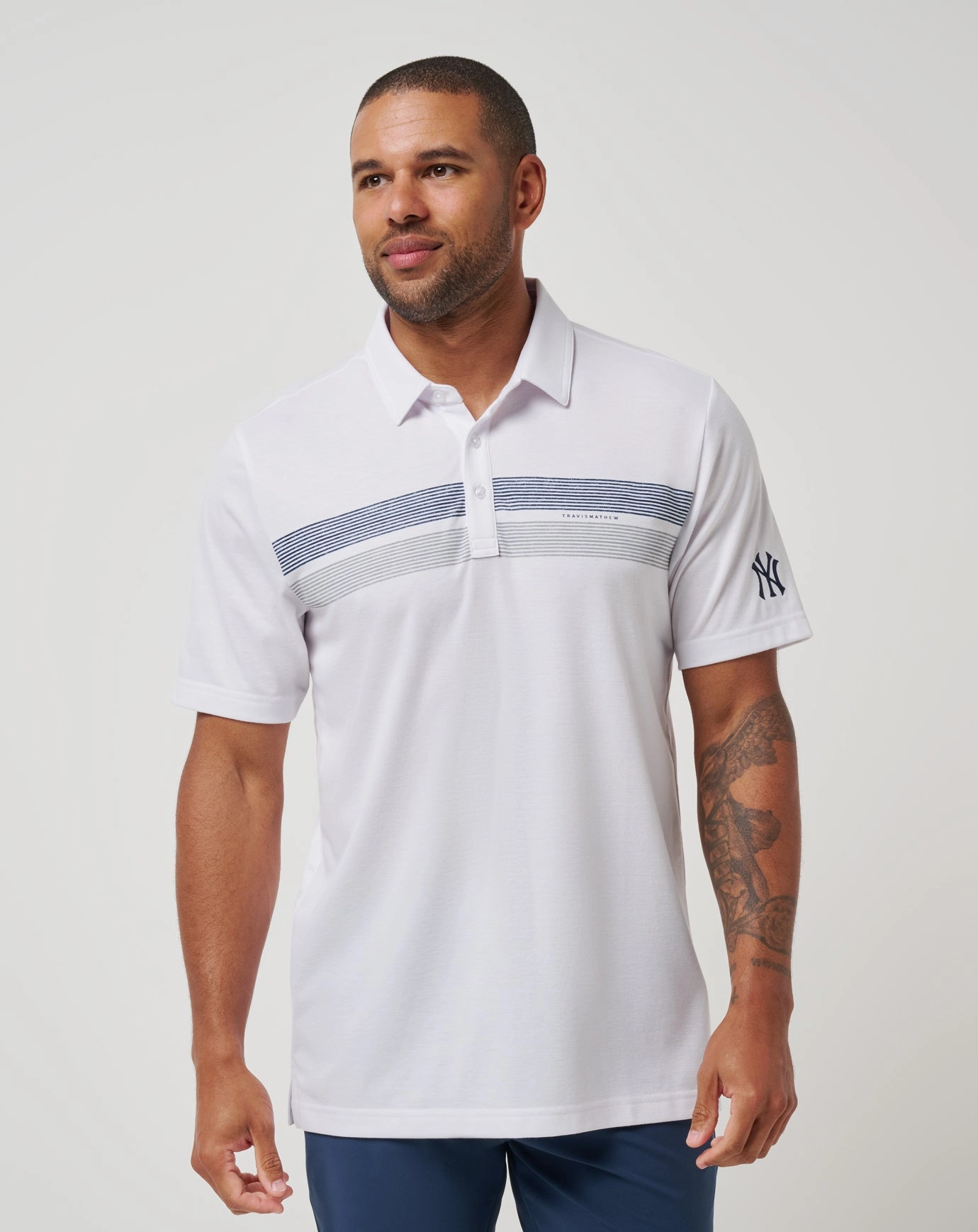 New York Yankees Top Recruit Polo Athletic Cut