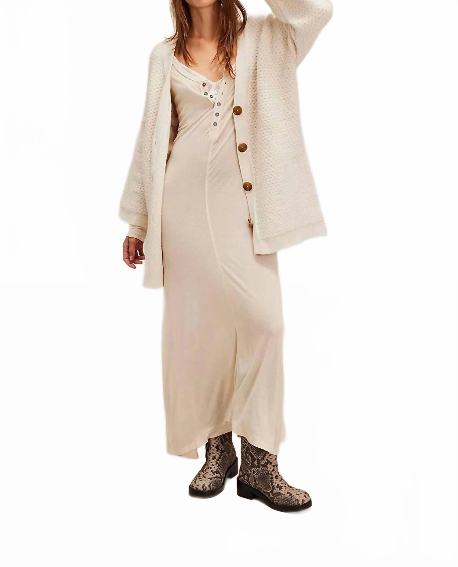 Herringbone Stitch Kimono Sweater In Ivory Cozy Knit Design Soft Material
