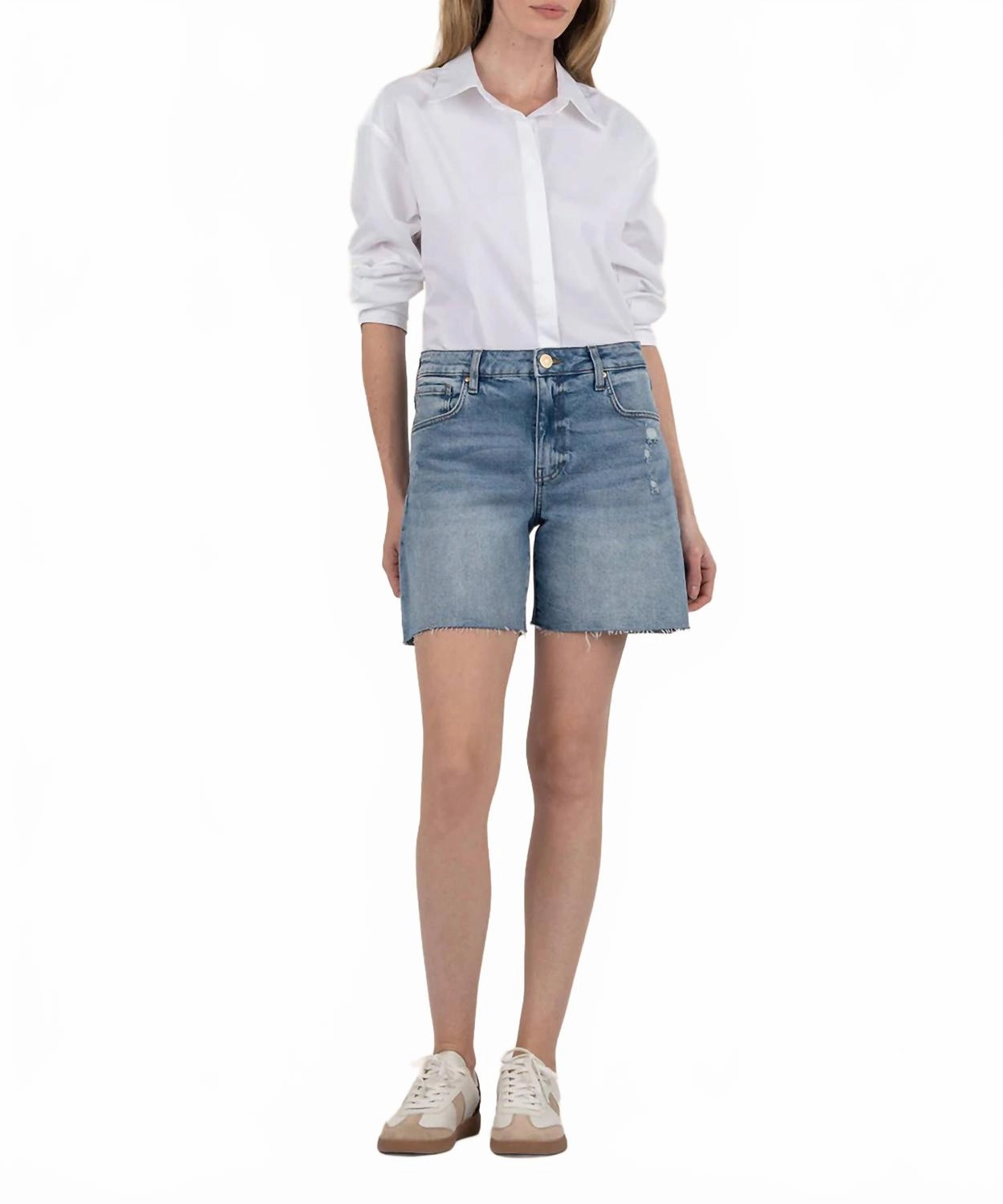 Hailey High Rise Short In Focus Adjustable Waistband