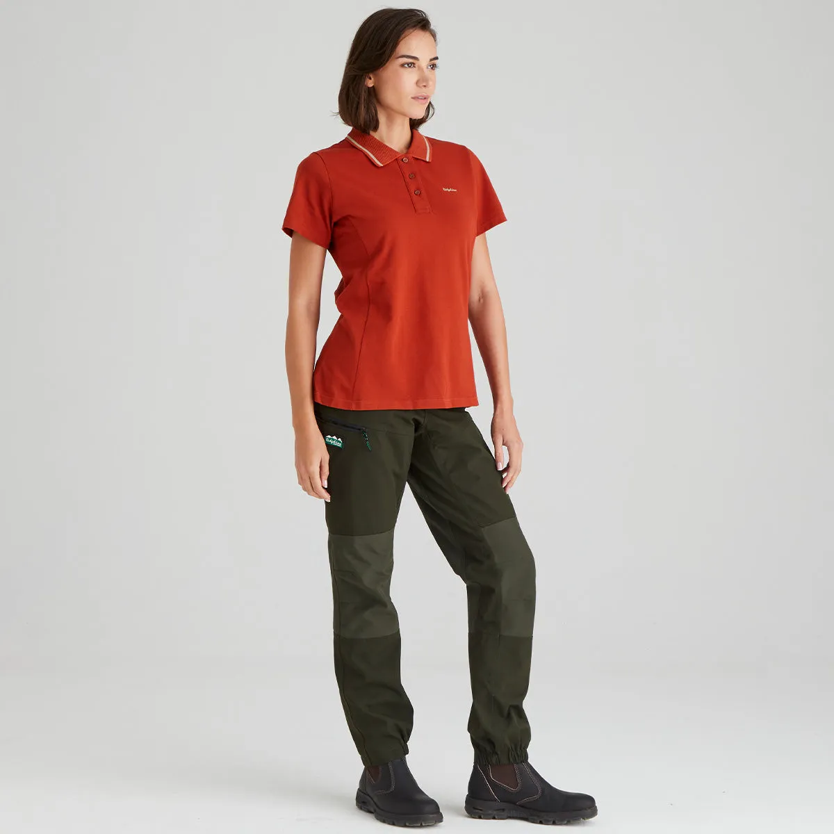 AllDayComfortFit Women's Kilworth Polo Shirt Russet