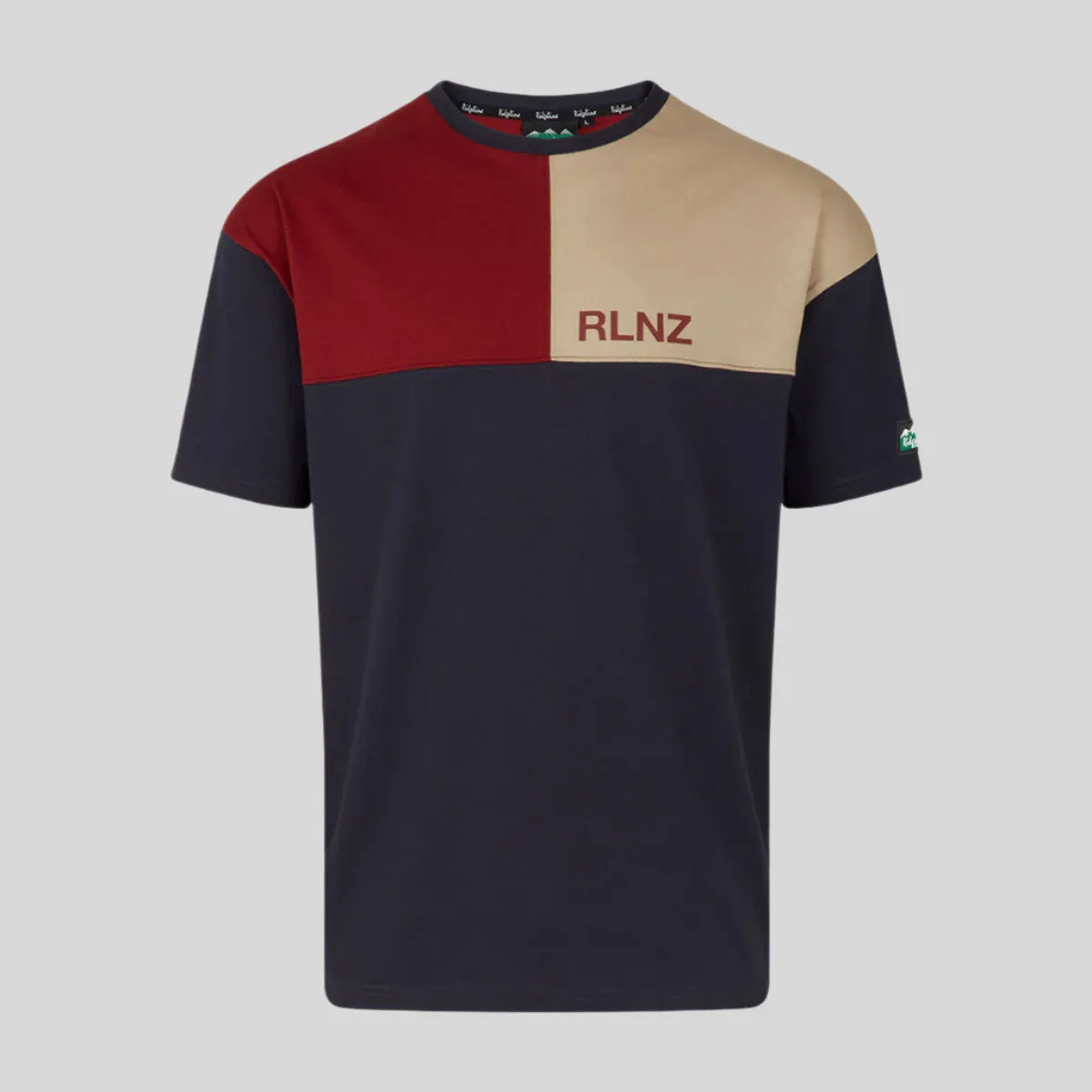 Backslider T-shirt Navy Multi Simple Cut