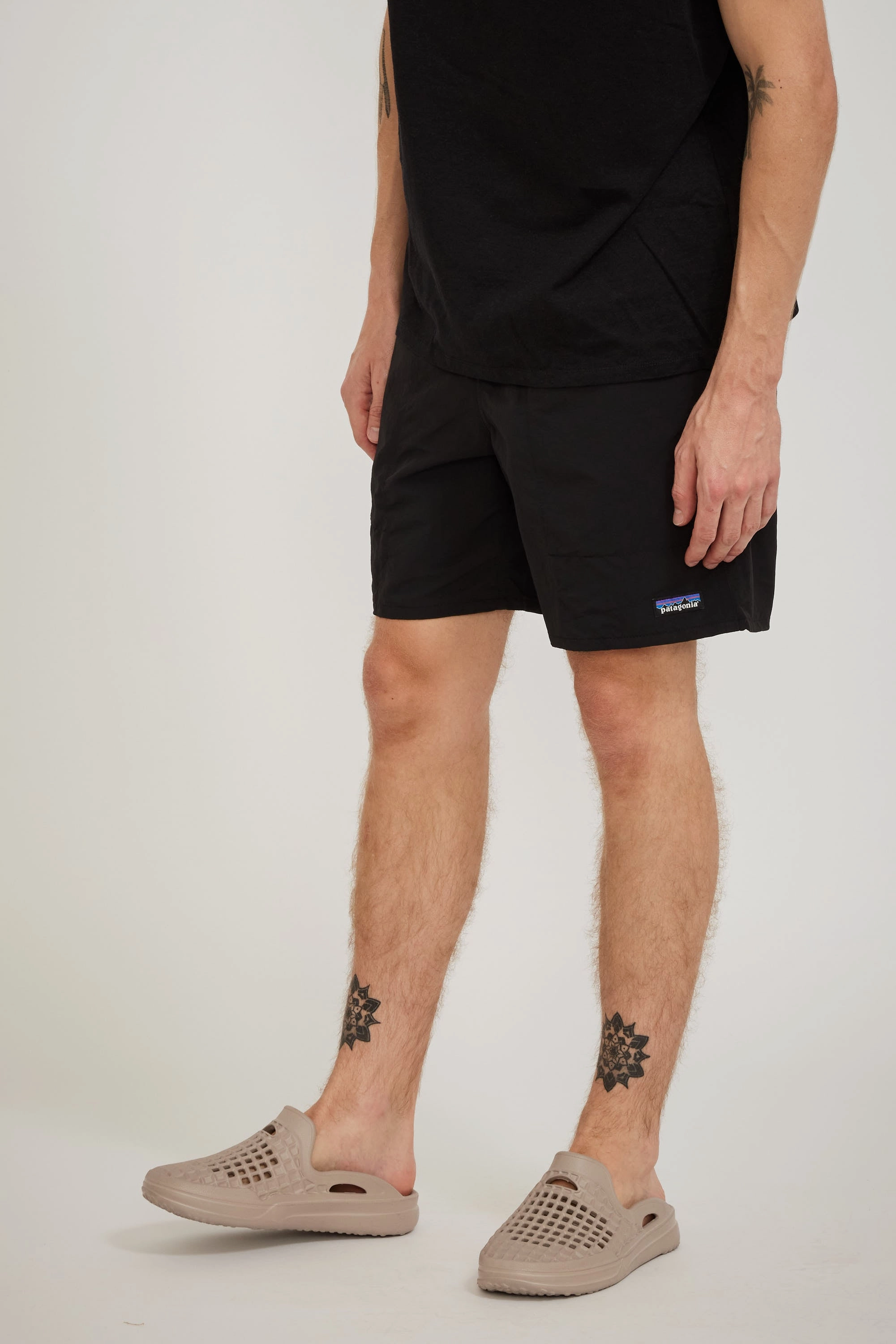 Baggies Longs 7 in. Black Flexible Cut Cool Vibe