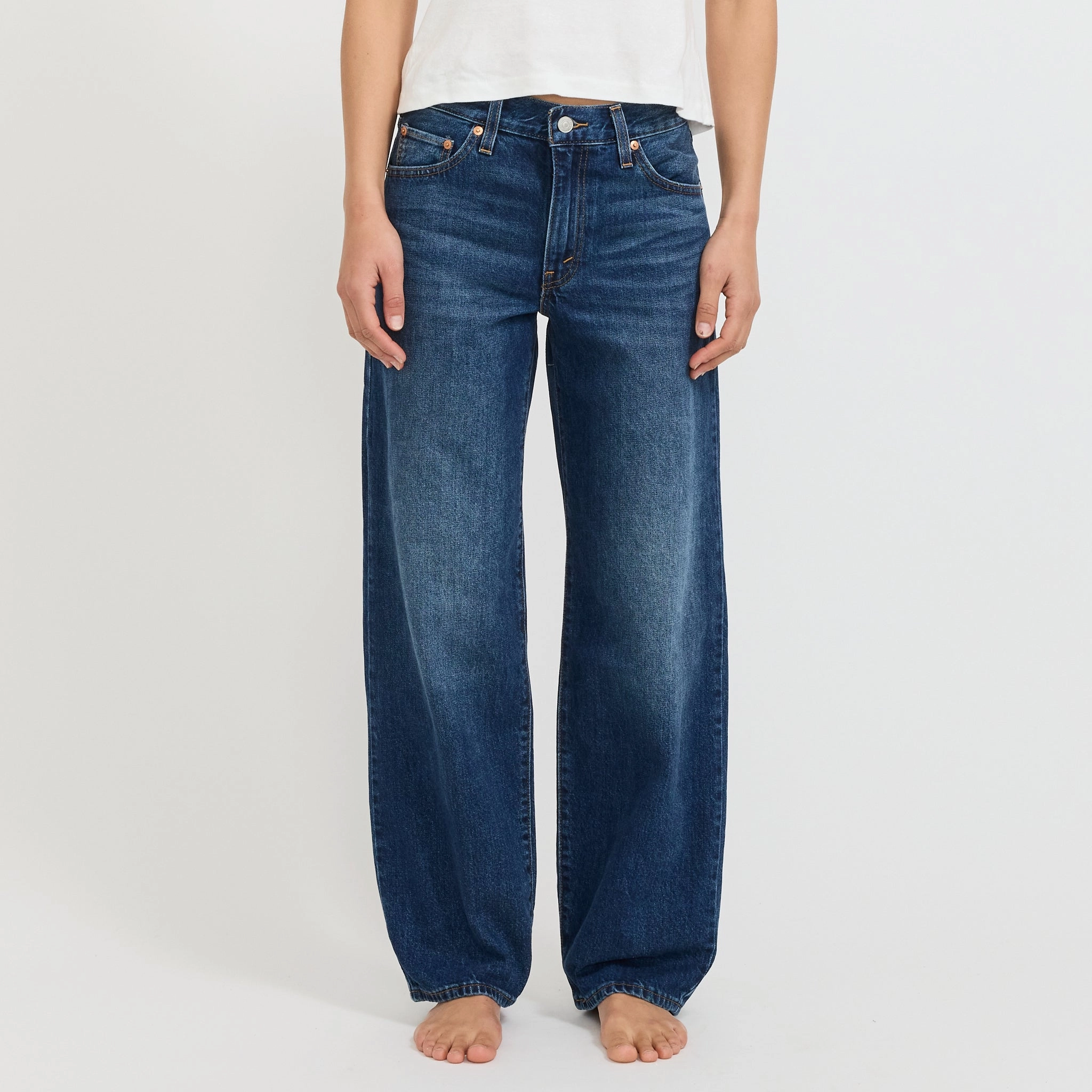 Fashion Lover Classic Wear Modern Minimalist Everyday Piece Baggy Dad She's Nice