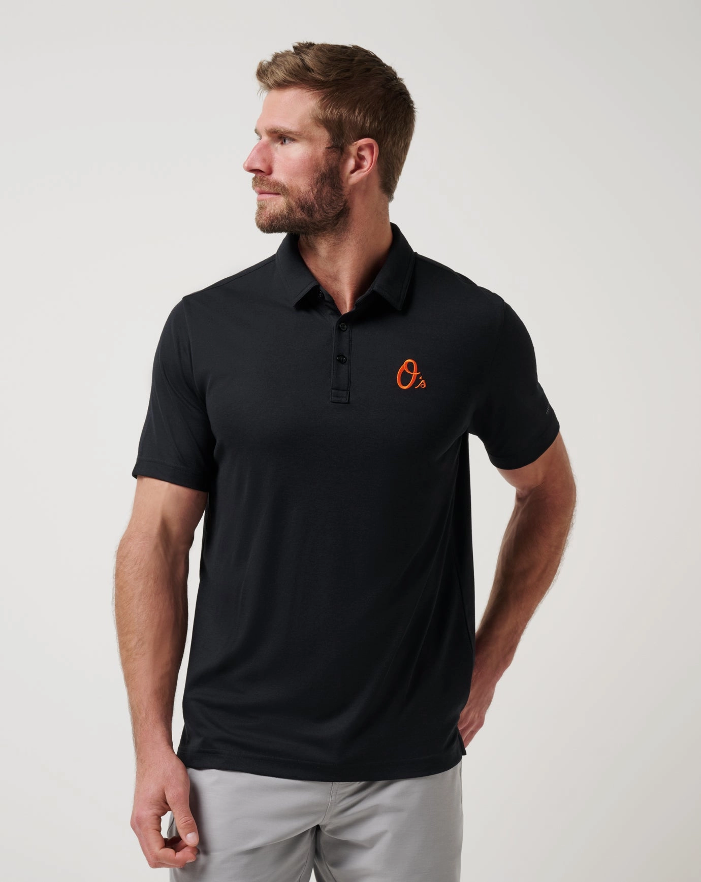 Baltimore Orioles Playoff Pitch Polo SweatResistant Inner Layer