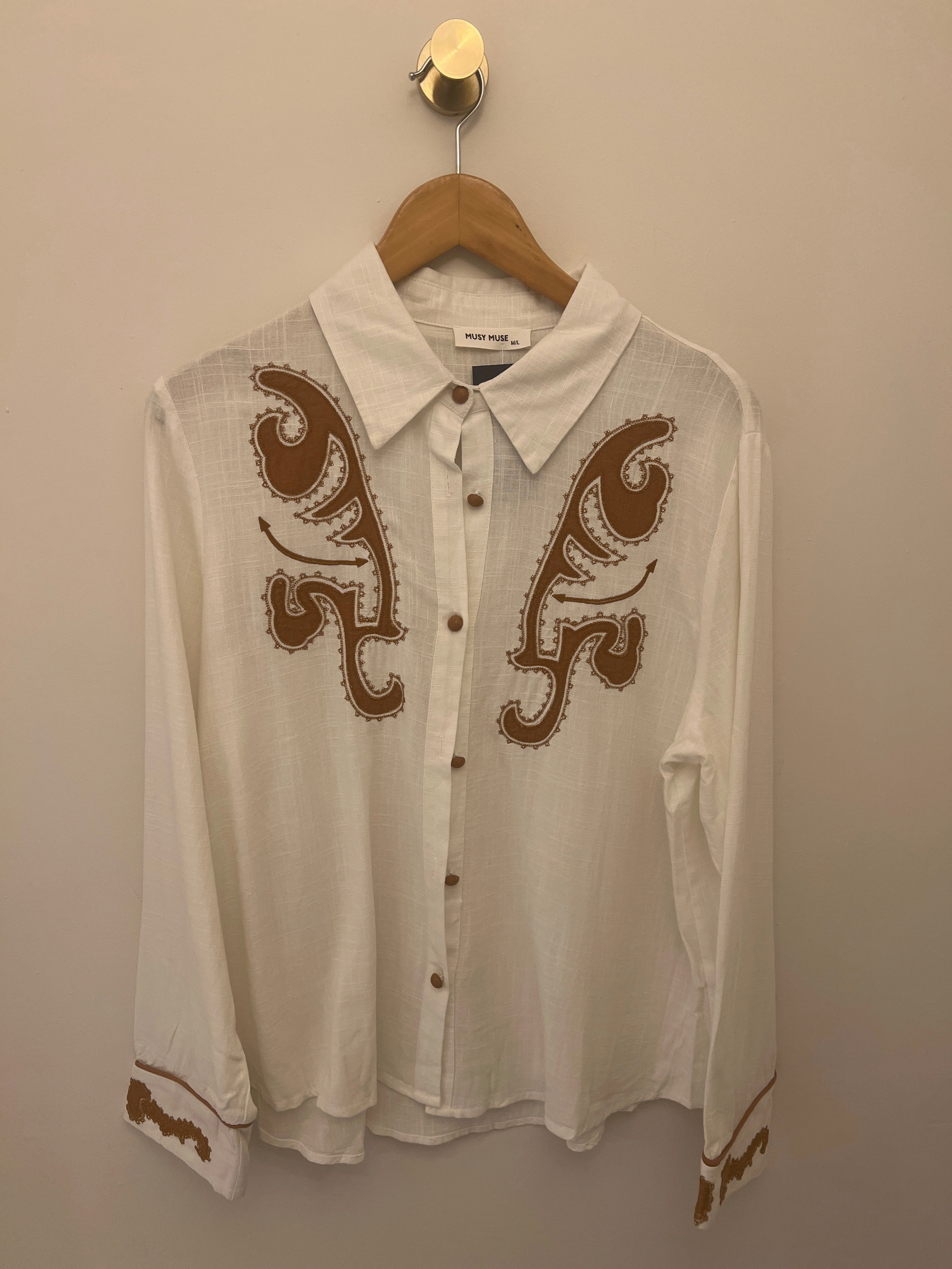 ZipperedPockets Quick Dry Tech BC M20900 Shirt - Cream