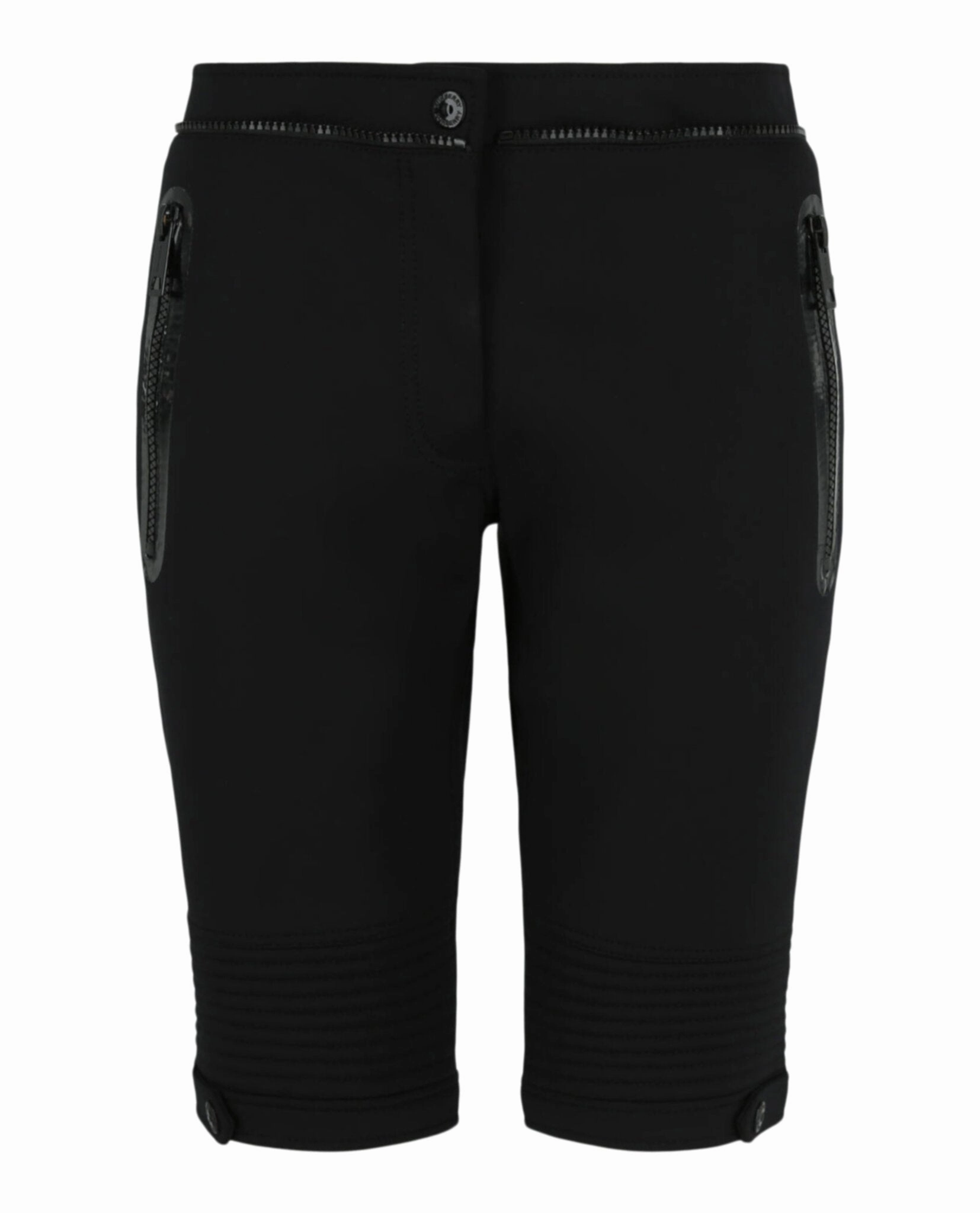 Sun Protection Laser Cut Perforations Biker Shorts