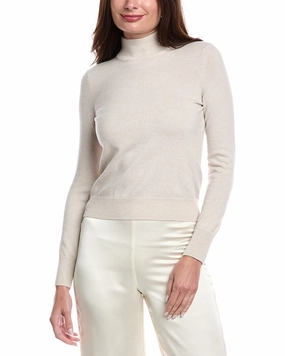 Breathable Layer Peserico Mock Neck Wool & Cashmere-Blend Sweater