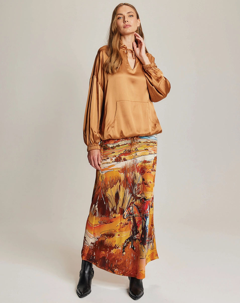 Blakely Slip Skirt - Rodeo No Pressure