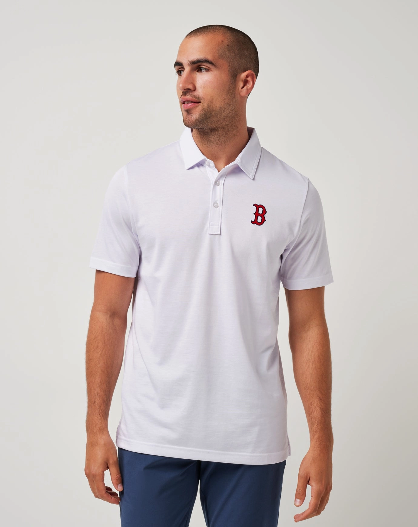 Relaxed Neckline Boston Red Sox The Zinna Polo