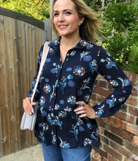 Brakeburn Meadow Trail Jersey Blouse PocketDetails