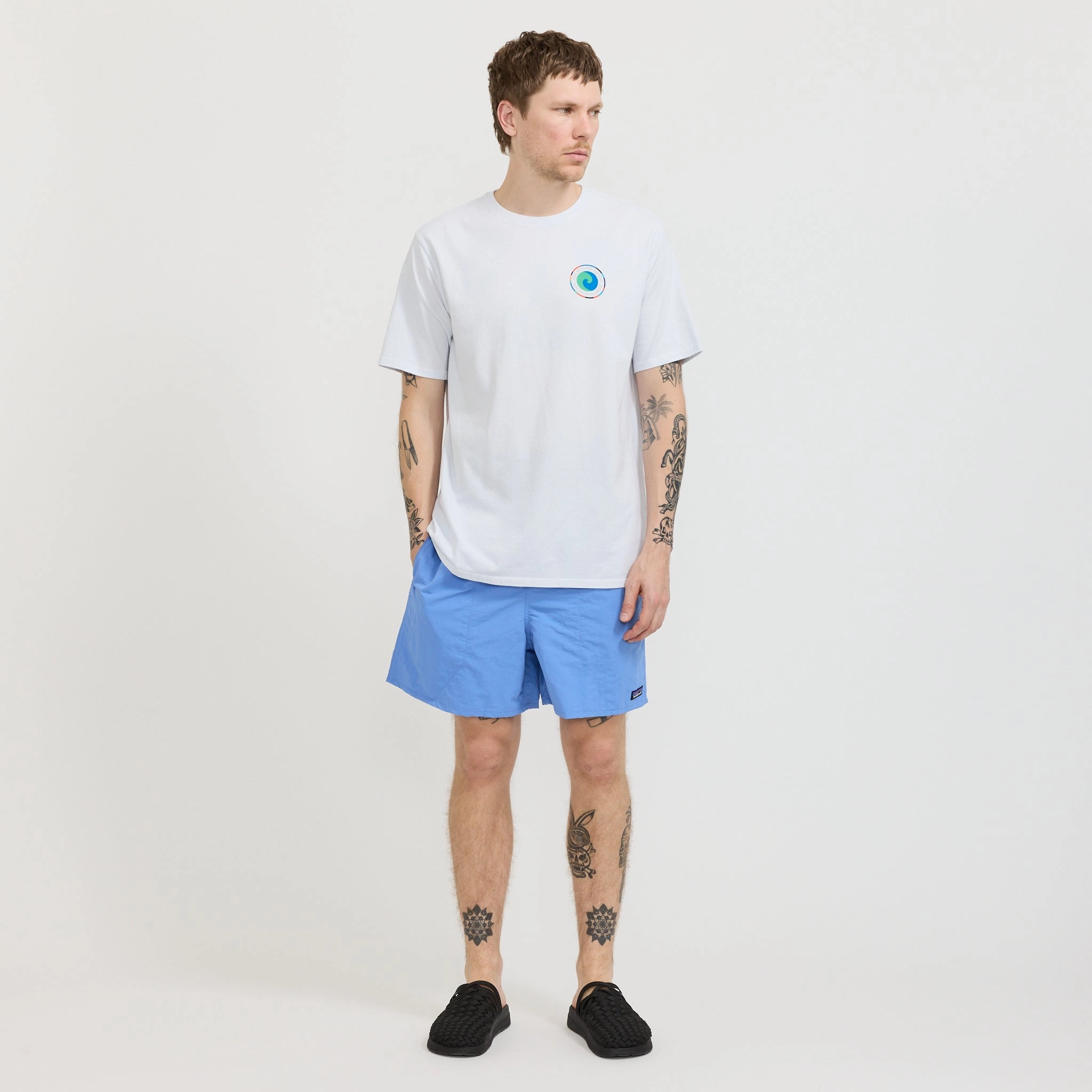 Baggies Shorts - 5 in. Flourish: Abundant Blue Sport Motion HypoallergenicLining