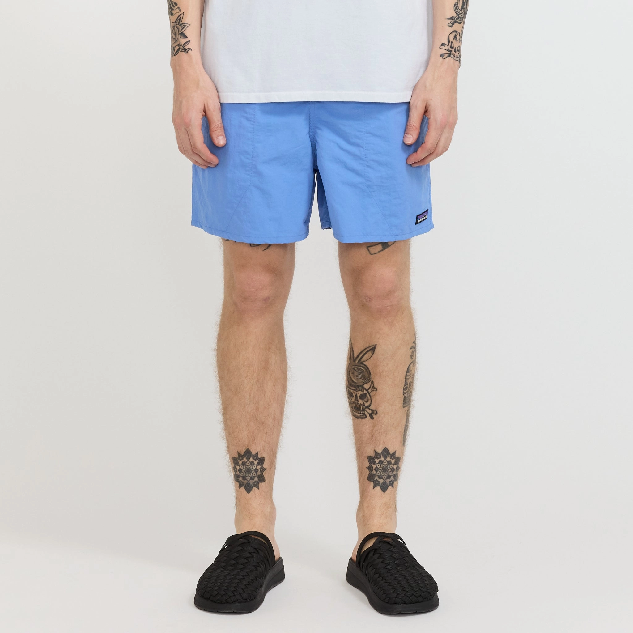 Baggies Shorts - 5 in. Flourish: Abundant Blue Roll Resistant Waist finance industry