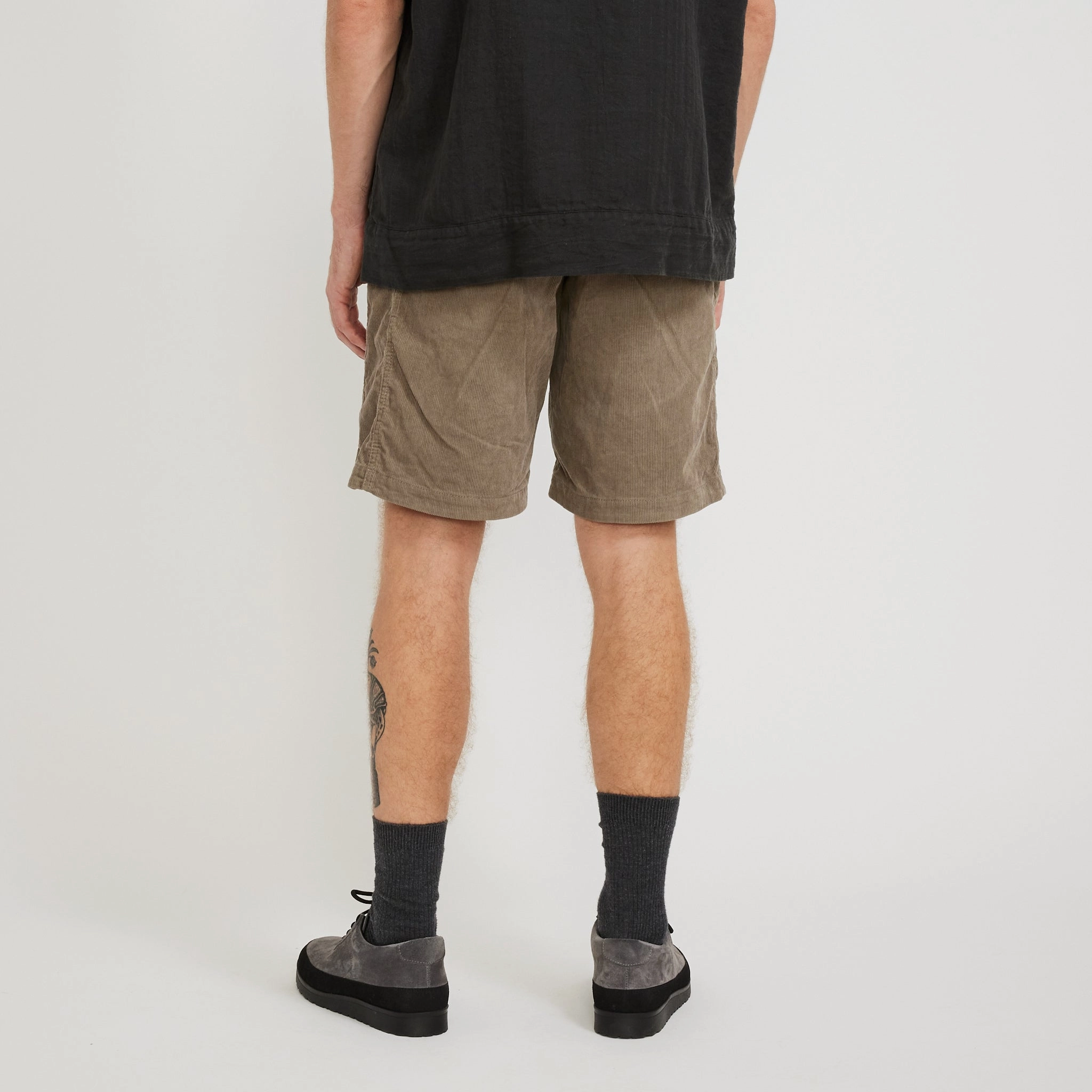 night out outfit Non Binding Waistline Salathe Corduroy Short Driftwood