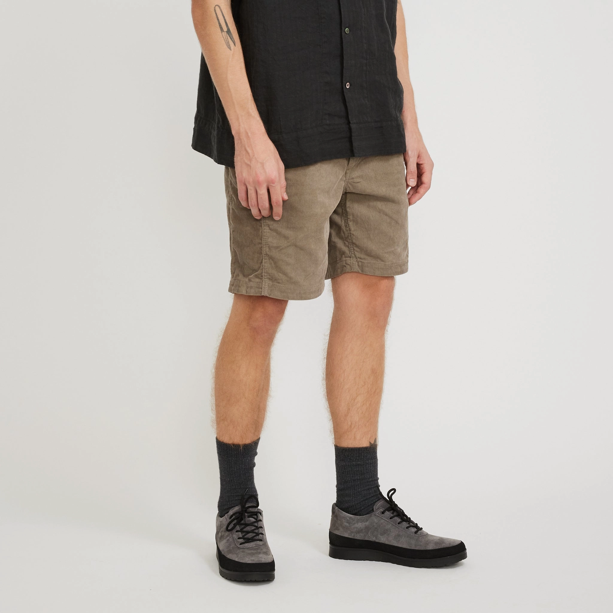 Trendy Look Urban Comfort Salathe Corduroy Short Driftwood