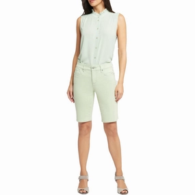 Mid Rise Vacation Outfit Briella Womens Denim Denim Shorts