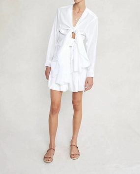 Bubble Skirt In Eggshell Outfit Flow