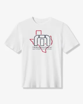 Bucking Bull Tee Garment Washed Texture Lightweight Feel