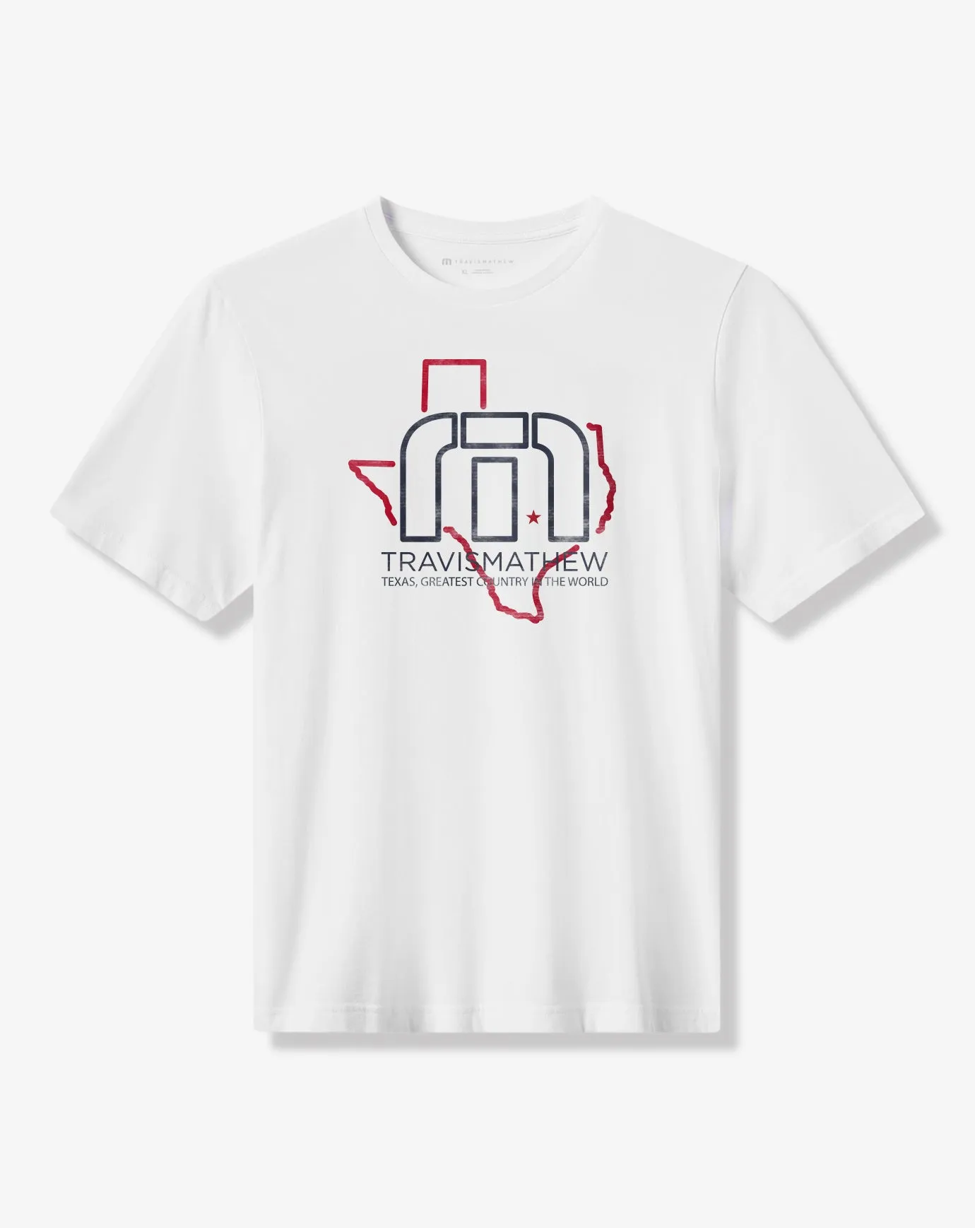 Bucking Bull Tee Garment Washed Texture Lightweight Feel