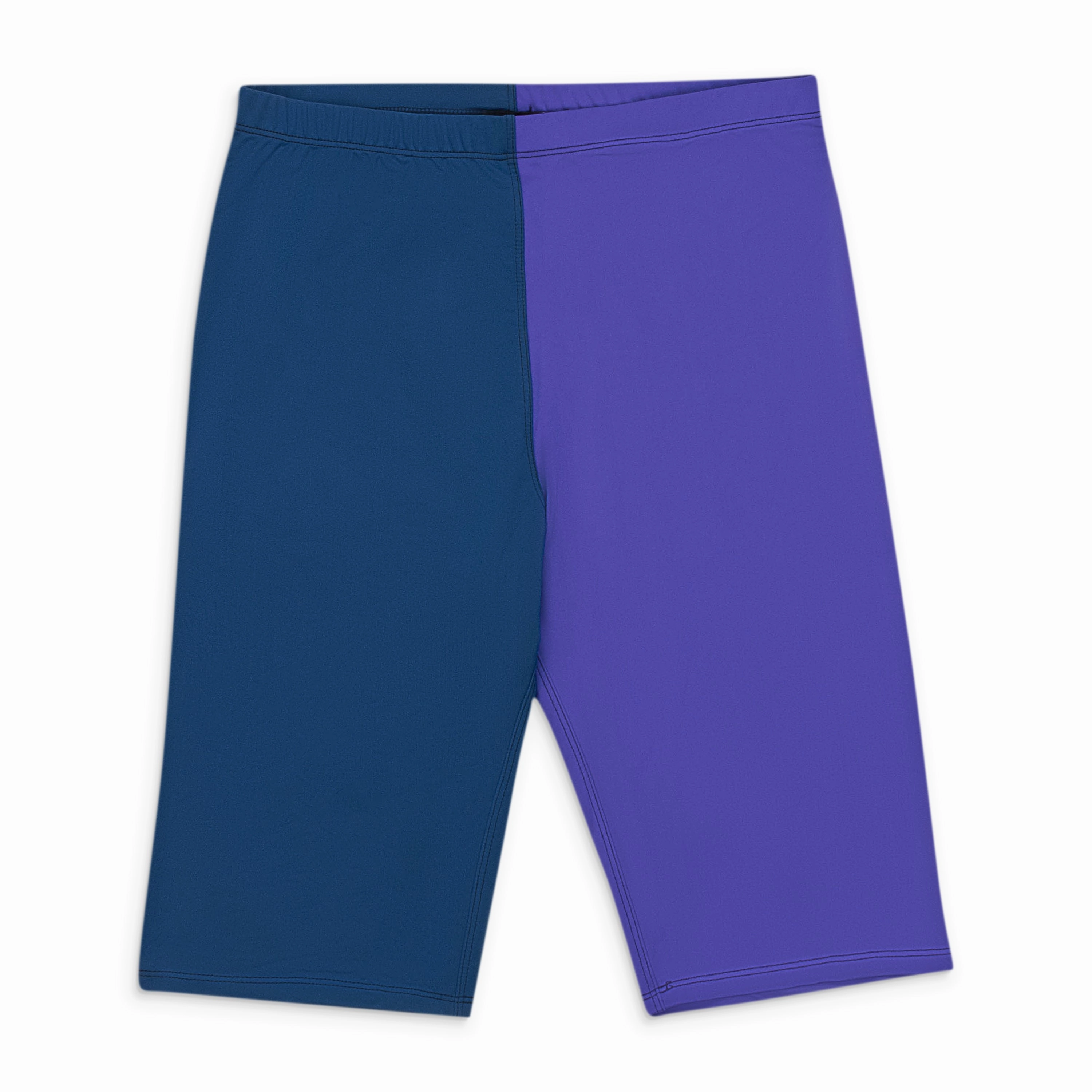men's fashion Comfortable Waistband CALLIPYGIAN COLORBLOCK IRIS BLUE SHORTS