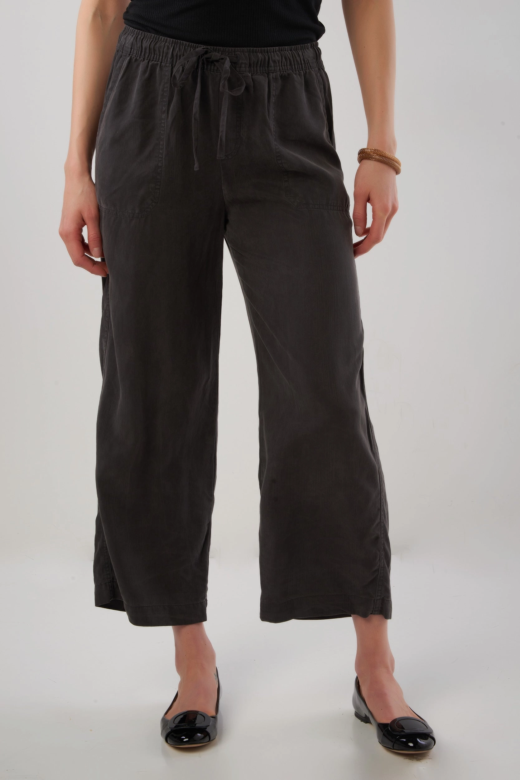 Relaxed Comfort Fit Capri ?? jambe large - 42569 - (E-A10)
