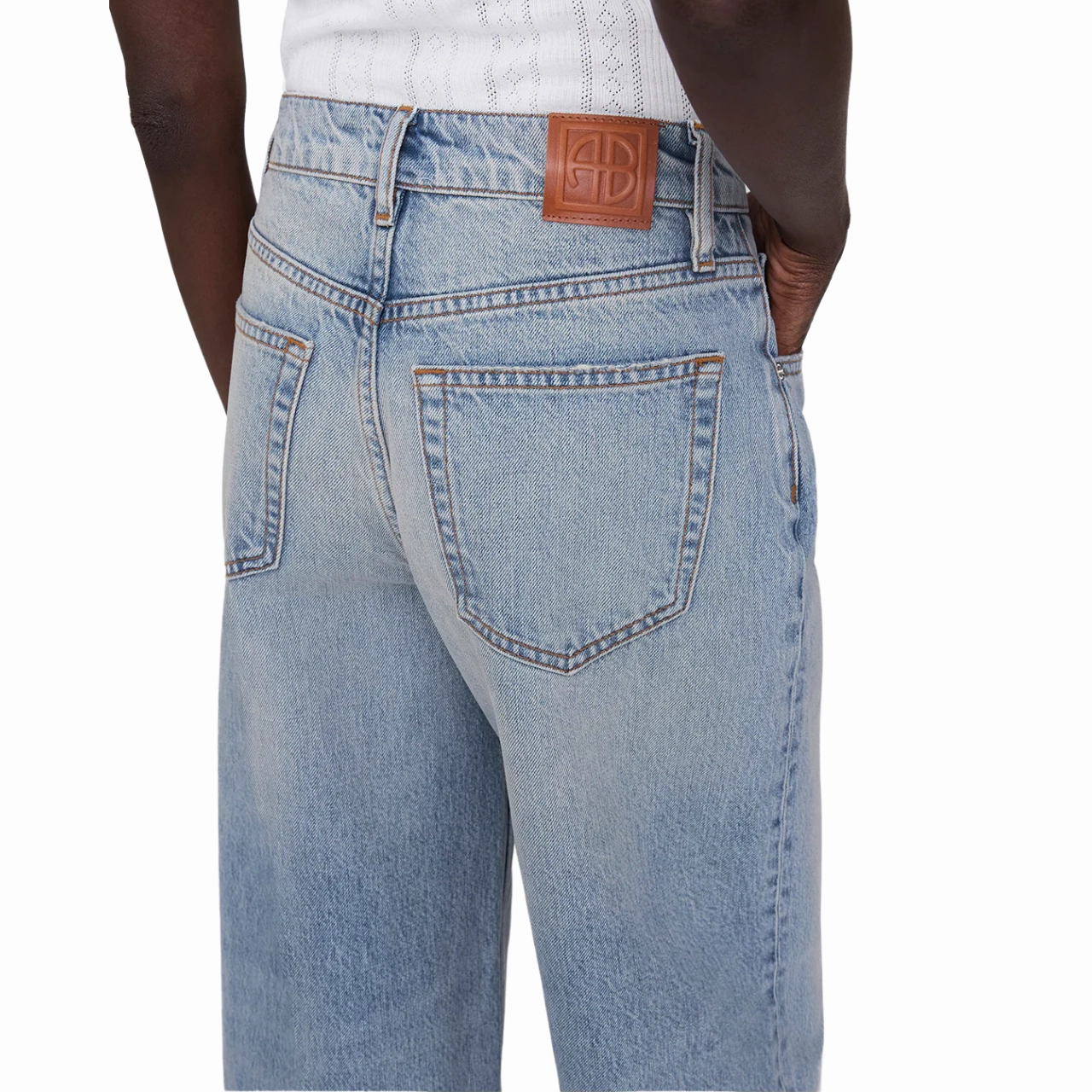 Heath Jean Blizzard Blue Minimalist Pocket Layout Festival Outfit Date Night Professional Wear