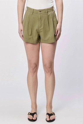 Catalina Short In 80% Linen 20% Cotton NonSlipGrip