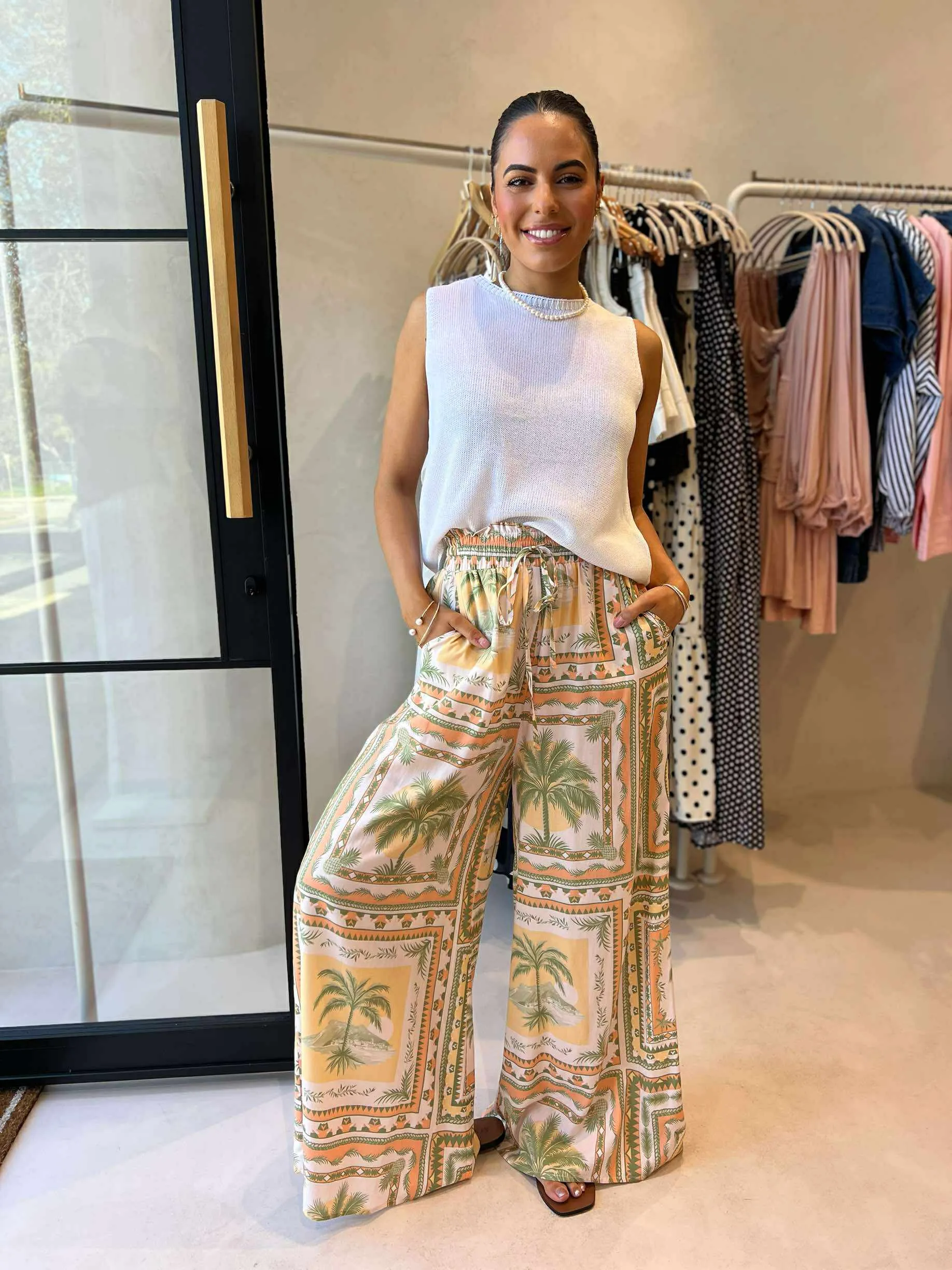 CHRYSTA PANTS Odor Resistant Treatment Chilly Wear