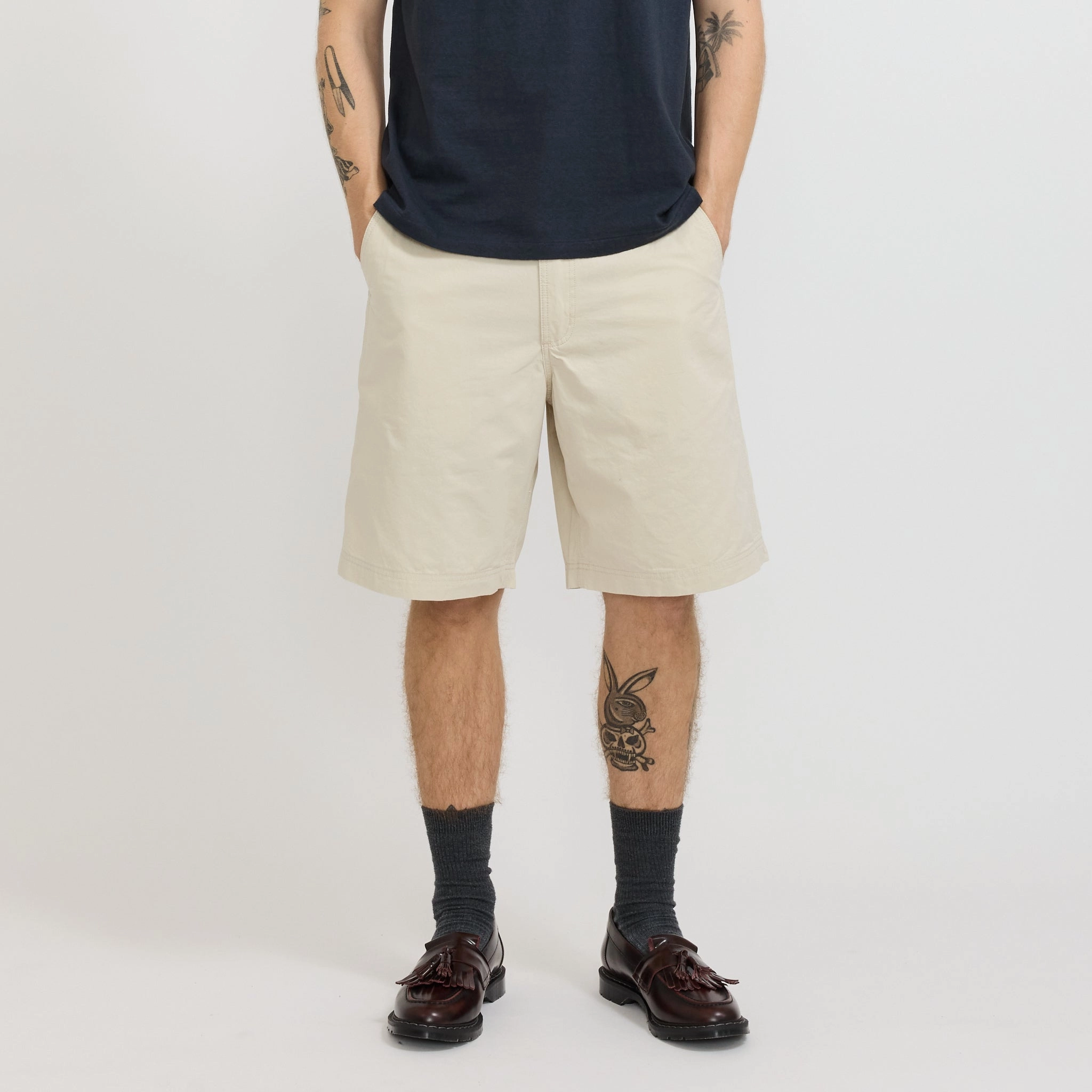 Cil Short Khaki Non slip grip